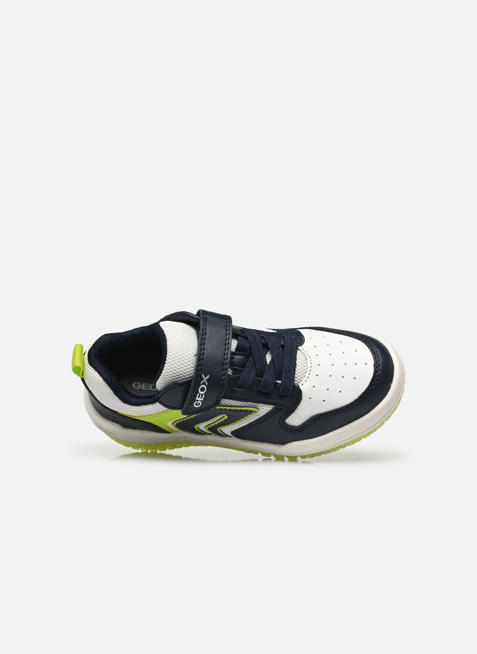 Niedrige Sneaker J BUZZERLIGHT BOY B jungen mehrfarbig Geox Niedrige Sneaker J BUZZERLIGHT BOY B jungen mehrfarbig Bleu Marine/Citron