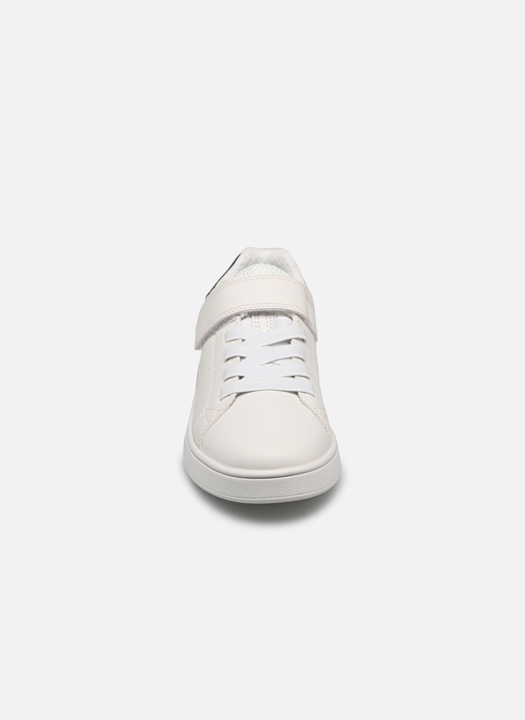 Baskets basses J ECLYPER BOY A garçon blanc Geox Baskets basses J ECLYPER BOY A garçon blanc Blanc / Bleu