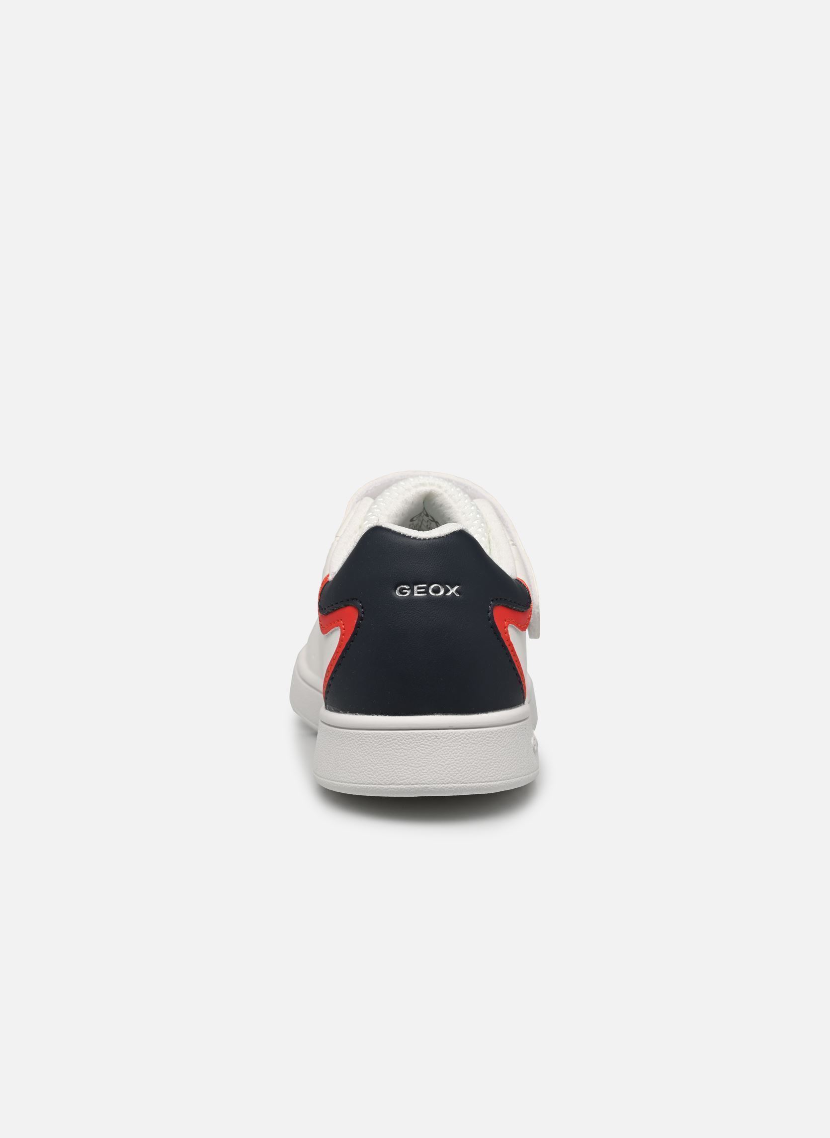 Baskets basses J ECLYPER BOY A garçon blanc Geox Baskets basses J ECLYPER BOY A garçon blanc Blanc / Bleu