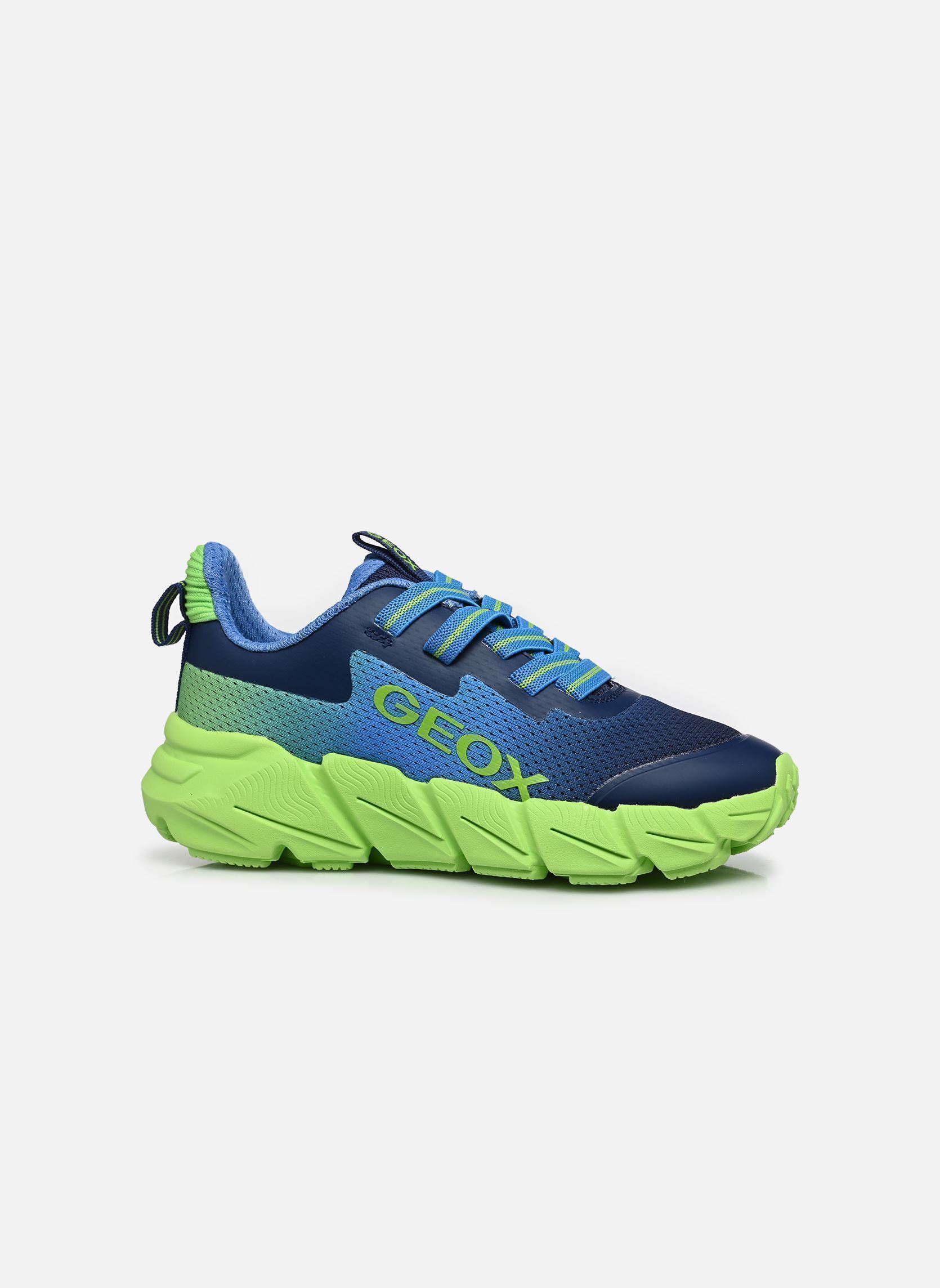 Baskets J FLEXYPER FAST BOY garçon bleu Geox Baskets J FLEXYPER FAST BOY garçon bleu BLUE/GREEN