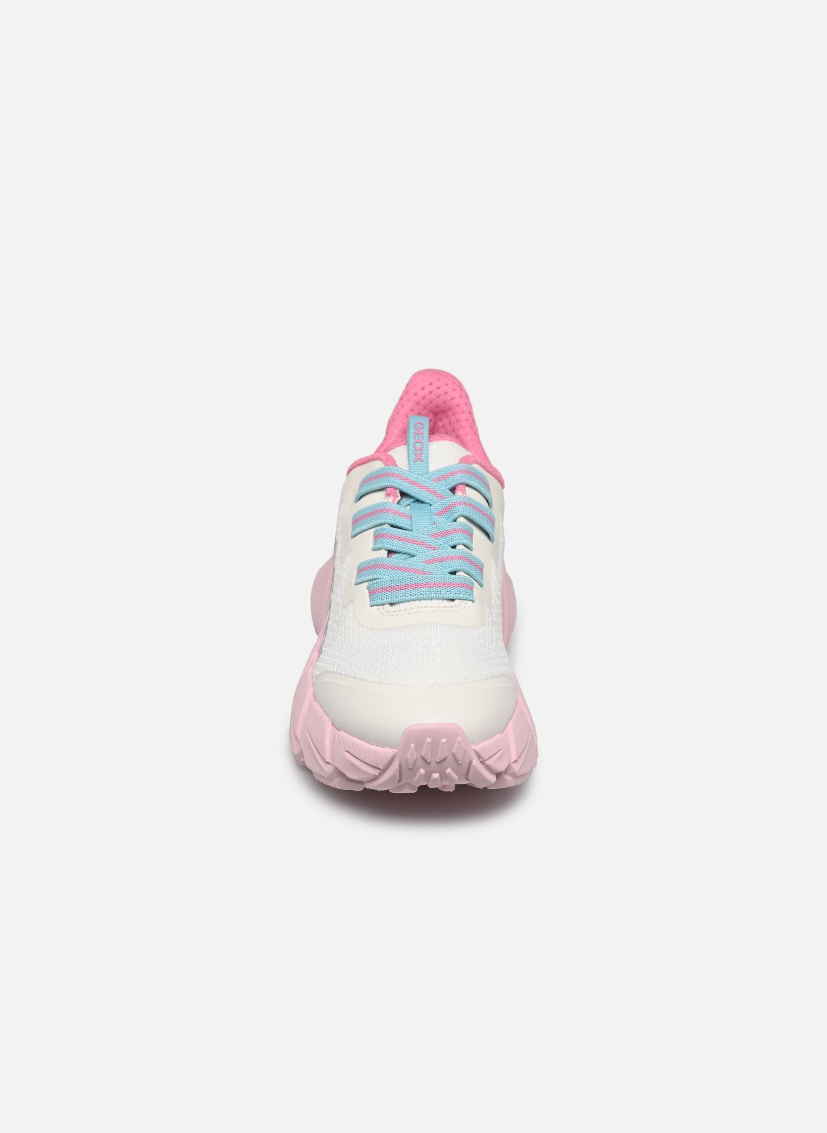 Sneaker J FLEXYPER FAST GIRL mädchen mehrfarbig Geox Sneaker J FLEXYPER FAST GIRL mädchen mehrfarbig BLANC / ROSE