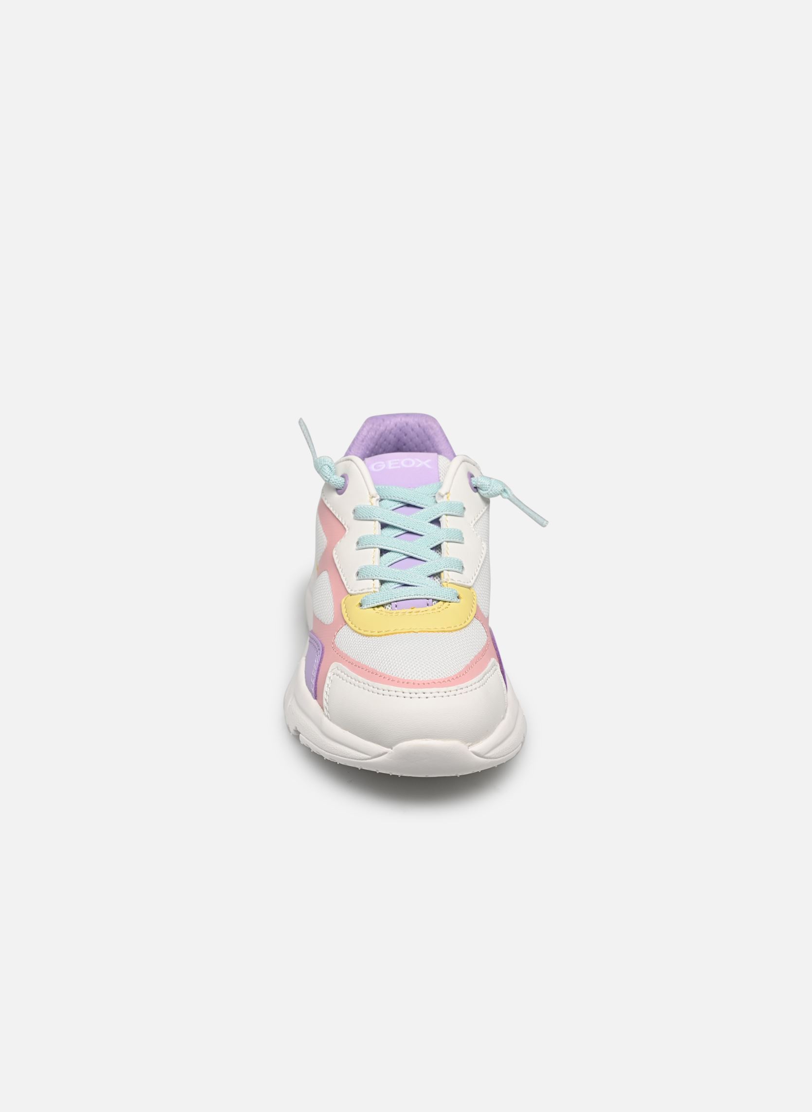 Niedrige Sneaker J LOFTUS GIRL B mädchen mehrfarbig Geox Niedrige Sneaker J LOFTUS GIRL B mädchen mehrfarbig BLANC/MULTICOLORE
