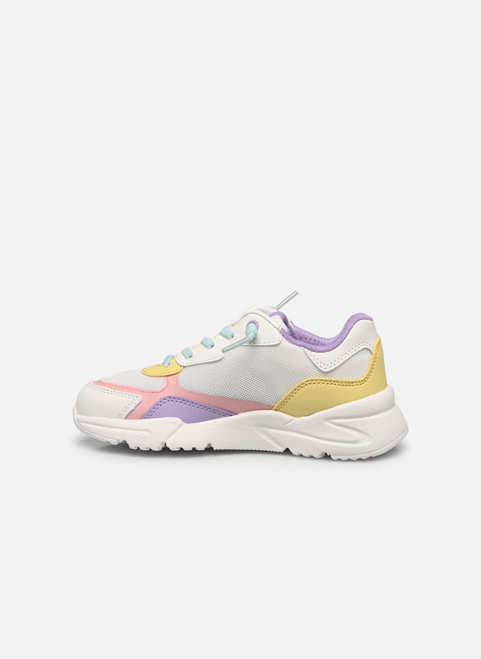 Niedrige Sneaker J LOFTUS GIRL B mädchen mehrfarbig Geox Niedrige Sneaker J LOFTUS GIRL B mädchen mehrfarbig BLANC/MULTICOLORE
