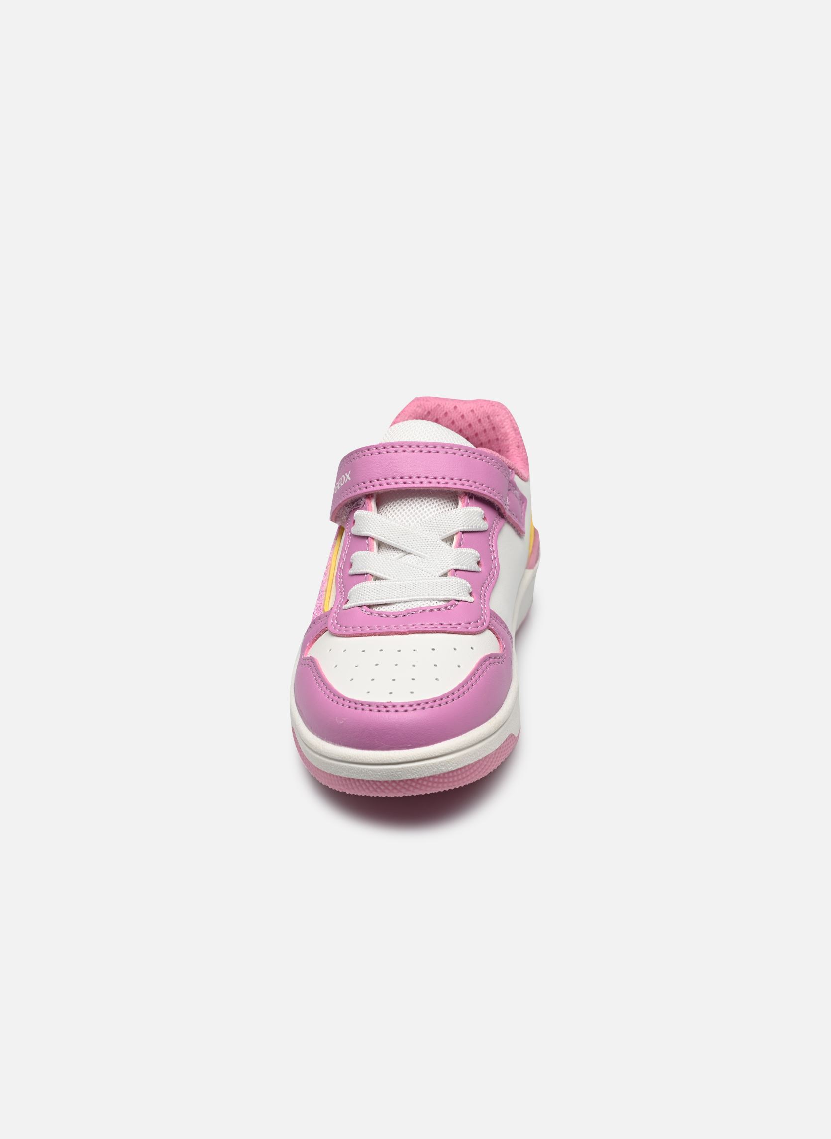 Niedrige Sneaker J WASHIBA GIRL A mädchen rosa Geox Niedrige Sneaker J WASHIBA GIRL A mädchen rosa Dk Pink/Yellow