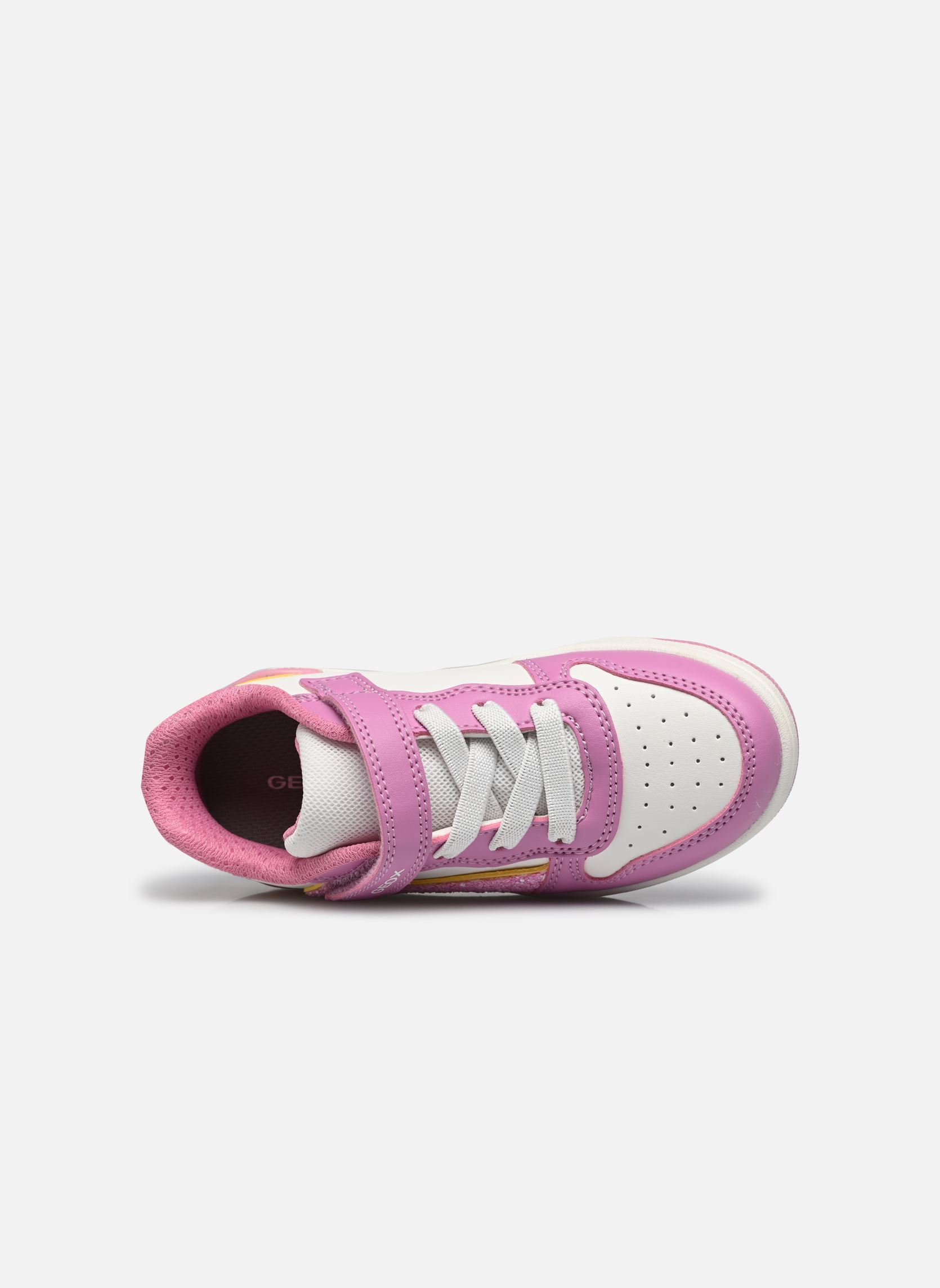 Niedrige Sneaker J WASHIBA GIRL A mädchen rosa Geox Niedrige Sneaker J WASHIBA GIRL A mädchen rosa Dk Pink/Yellow