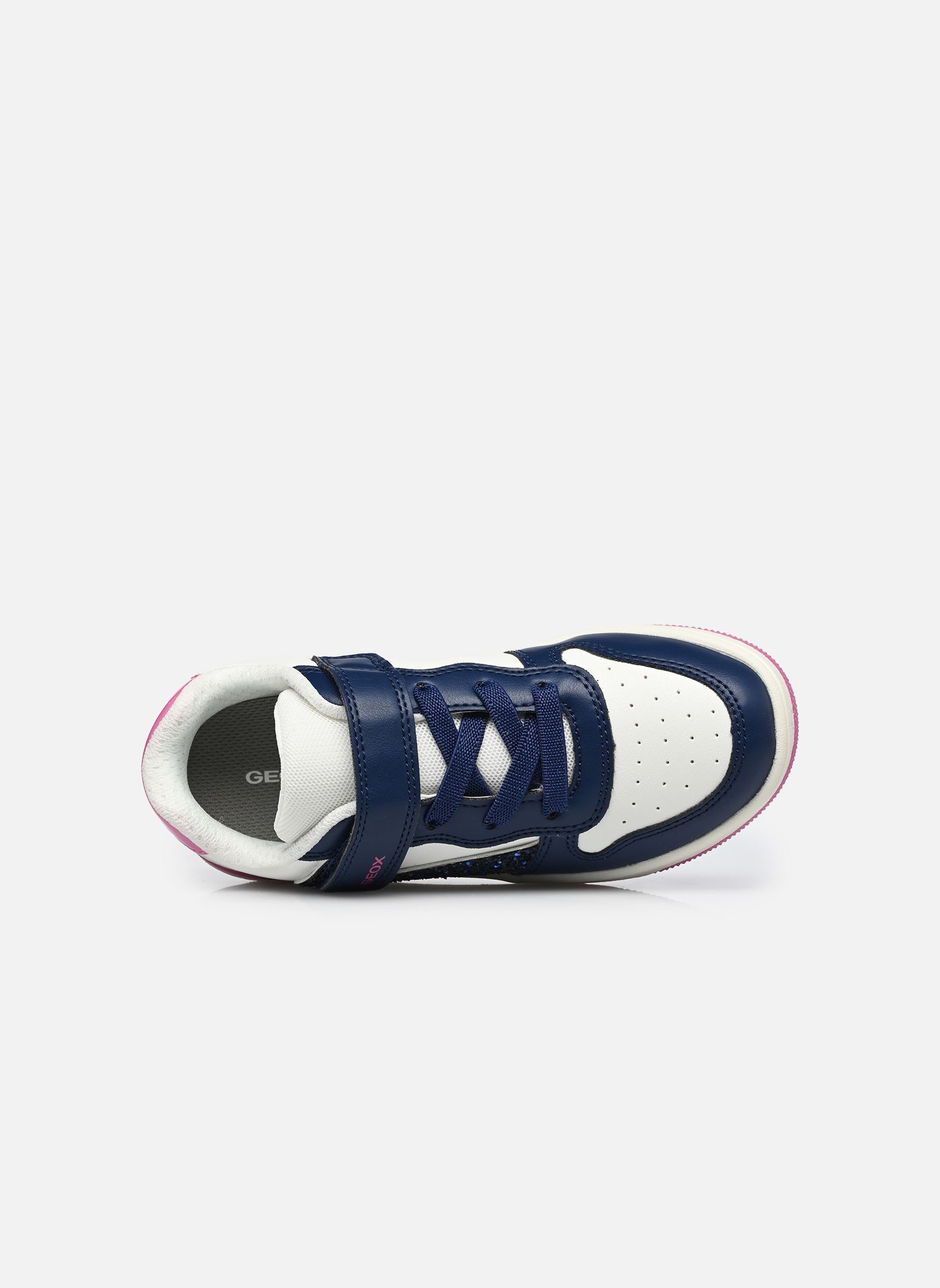 Niedrige Sneaker J WASHIBA GIRL A mädchen mehrfarbig Geox Niedrige Sneaker J WASHIBA GIRL A mädchen mehrfarbig White/blue