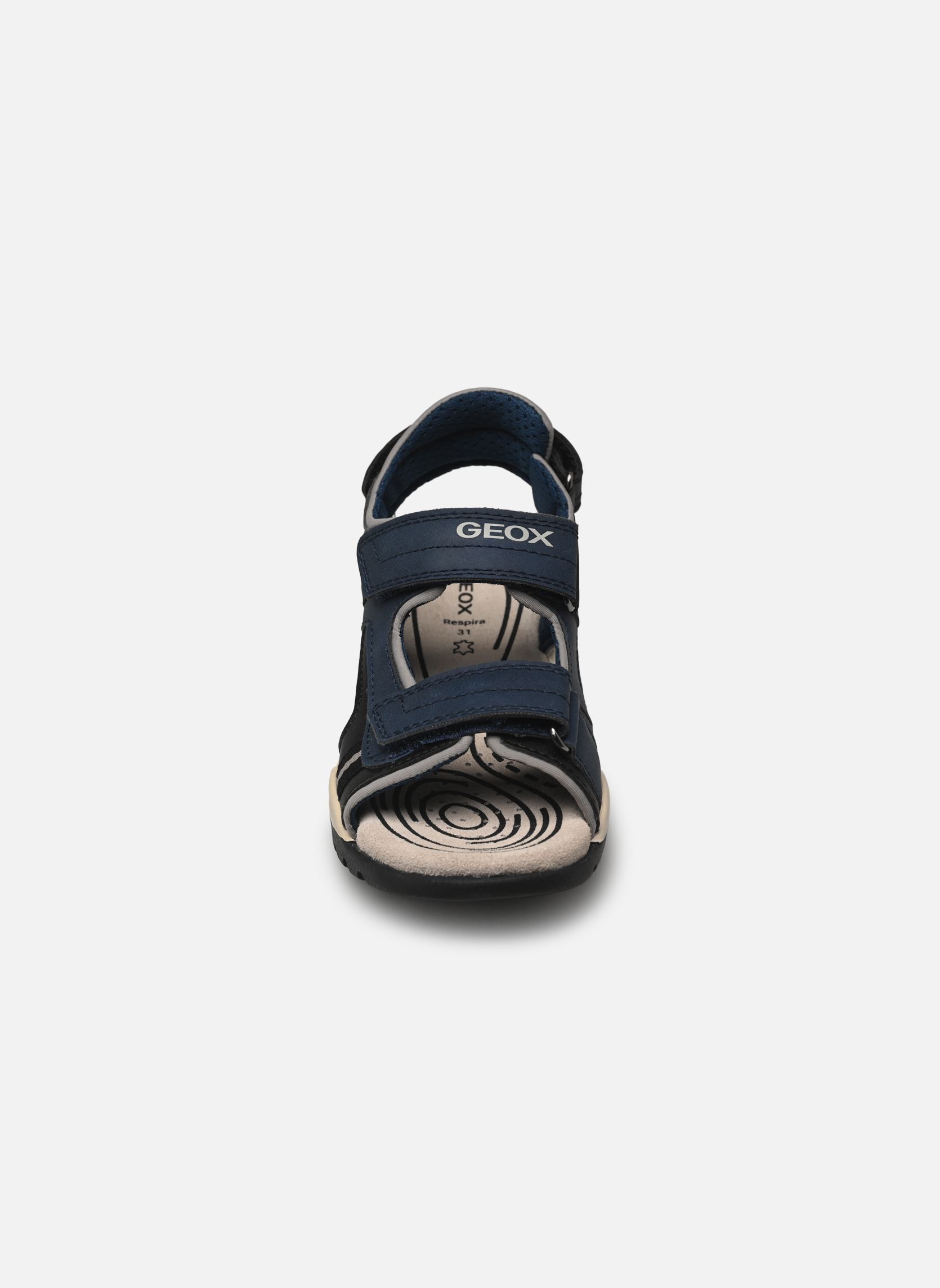 Sandales J BOREALIS BOY A garçon bleu Geox Sandales J BOREALIS BOY A garçon bleu Denim/Grey
