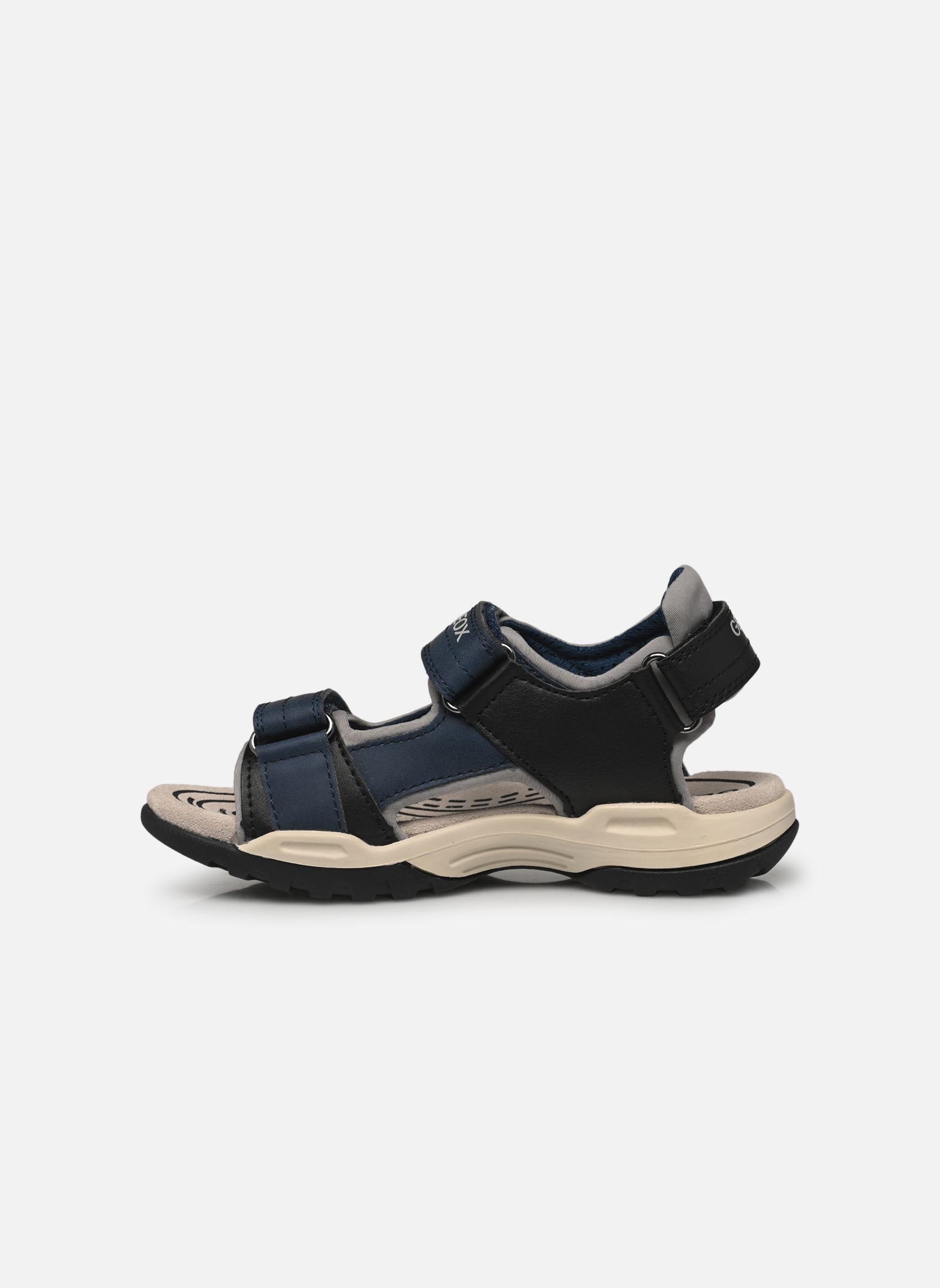 Sandales J BOREALIS BOY A garçon bleu Geox Sandales J BOREALIS BOY A garçon bleu Denim/Grey