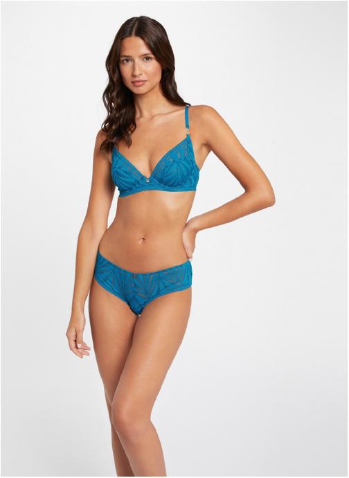Morgan Culottes Shorty bleu Salomé femme bleu