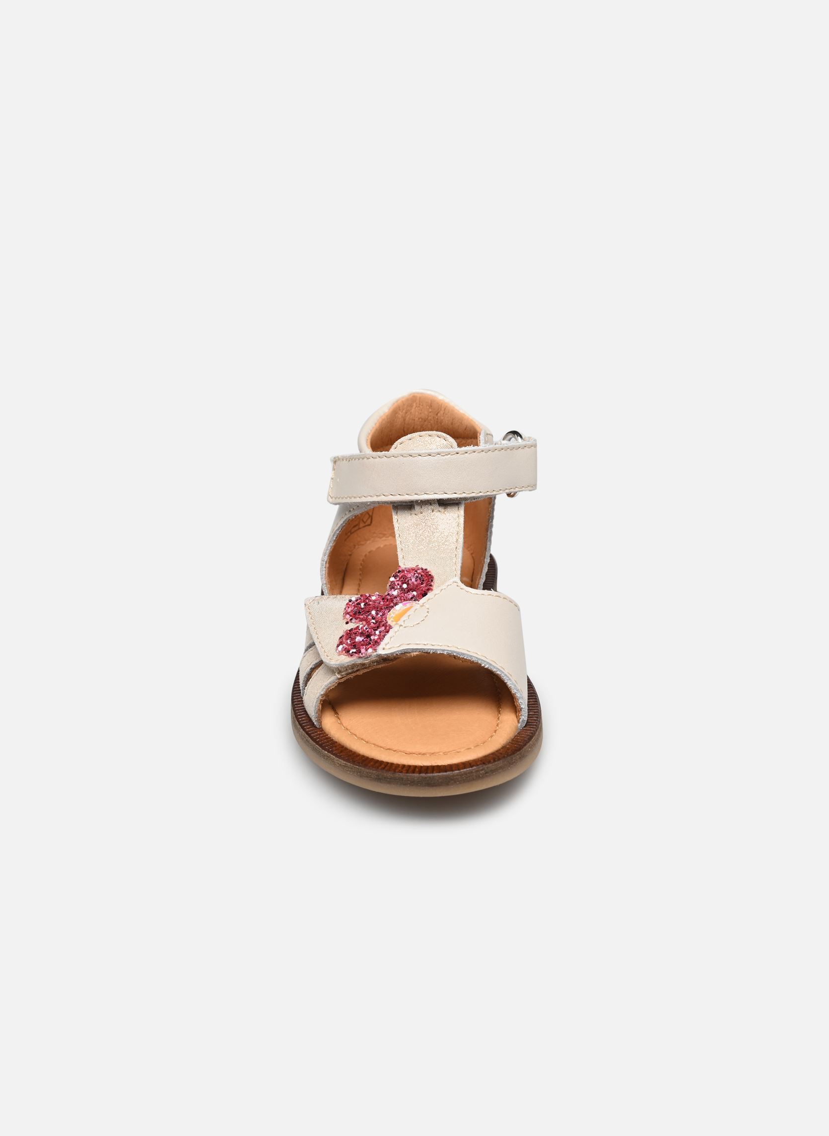 Sandales Tresor fille blanc Babybotte Sandales Tresor fille blanc IVOIRE