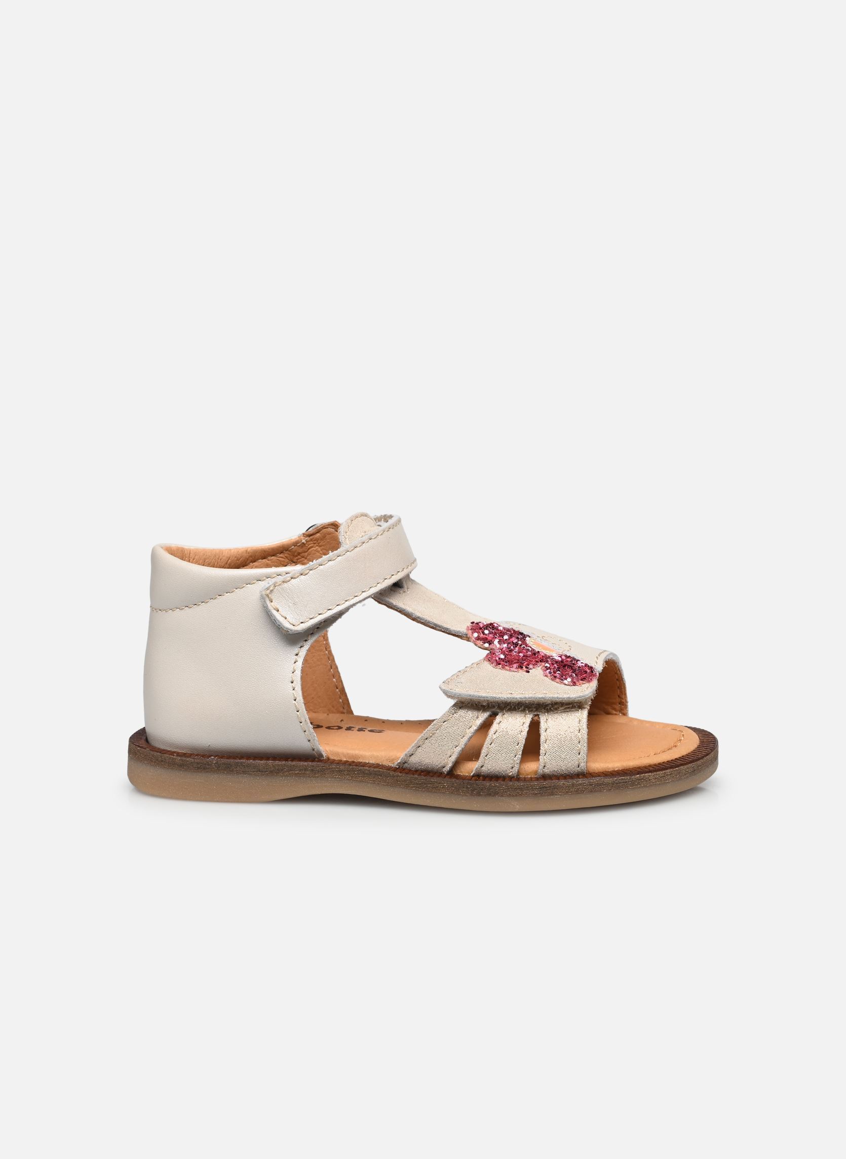 Sandales Tresor fille blanc Babybotte Sandales Tresor fille blanc IVOIRE