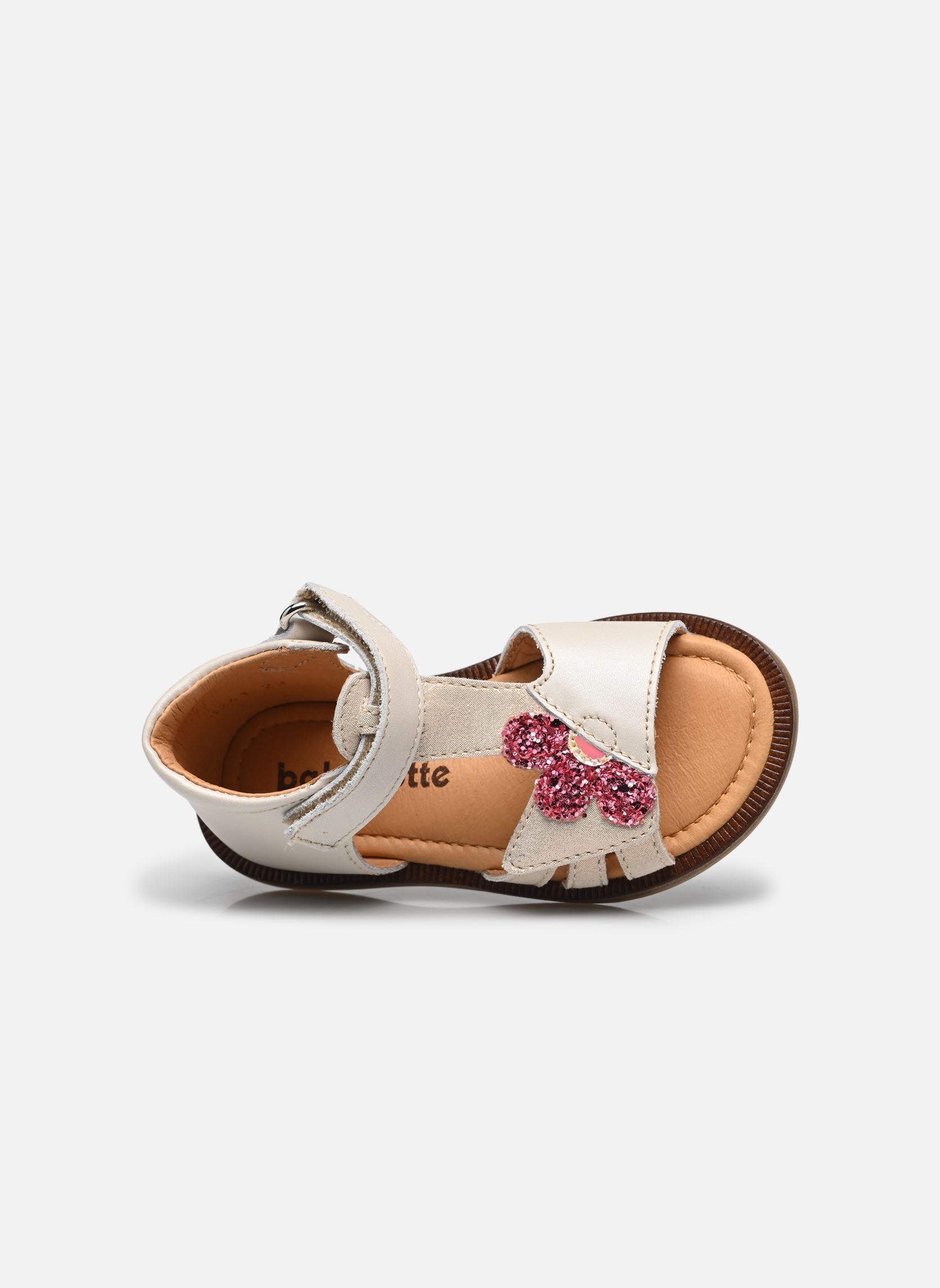 Sandales Tresor fille blanc Babybotte Sandales Tresor fille blanc IVOIRE