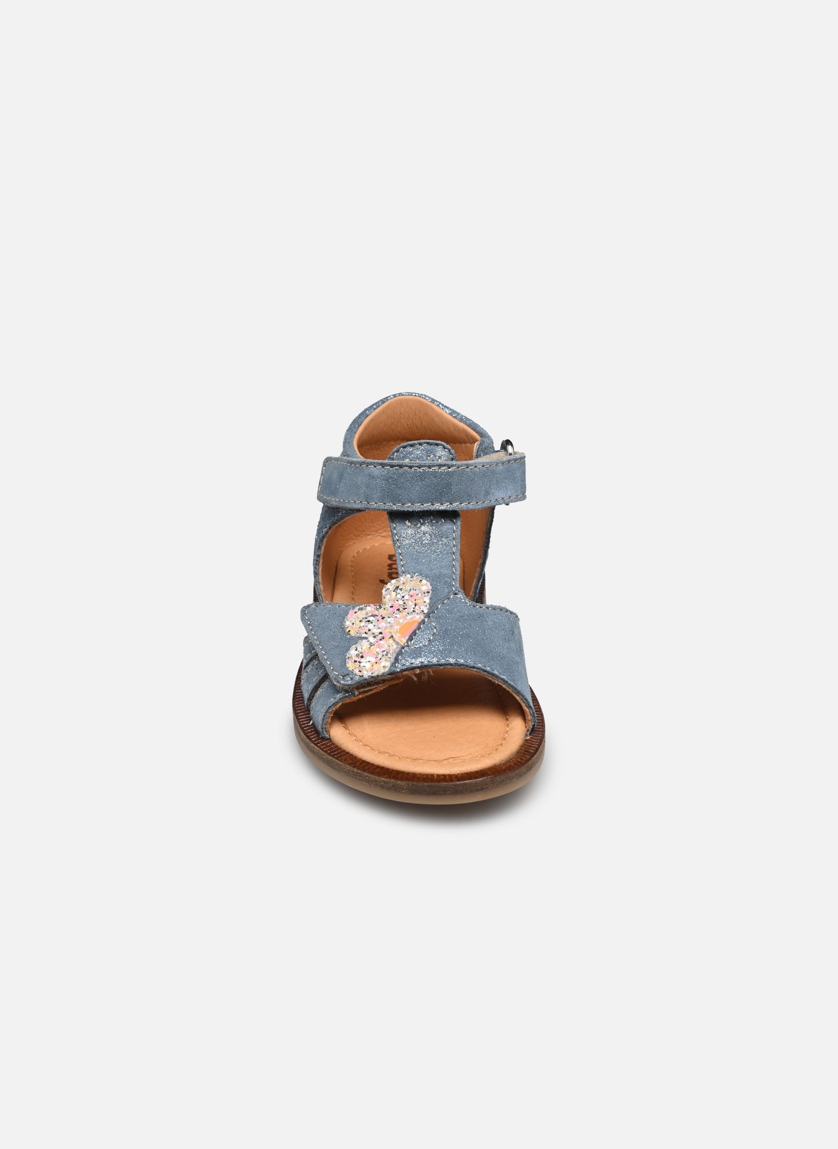 Sandalen Tresor meisjes blauw Babybotte Sandalen Tresor meisjes blauw BLEU CLAIR