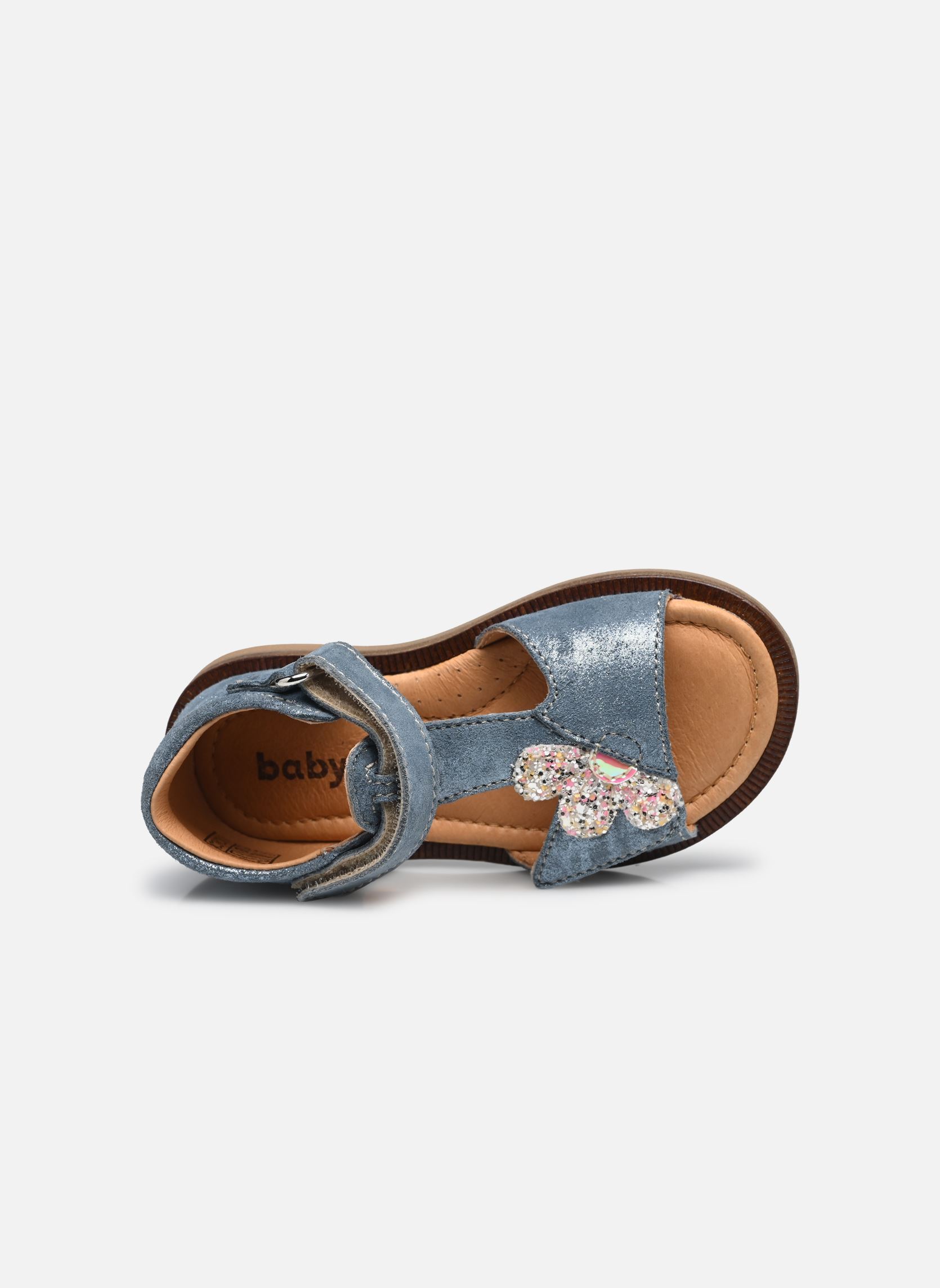 Sandalen Tresor meisjes blauw Babybotte Sandalen Tresor meisjes blauw BLEU CLAIR