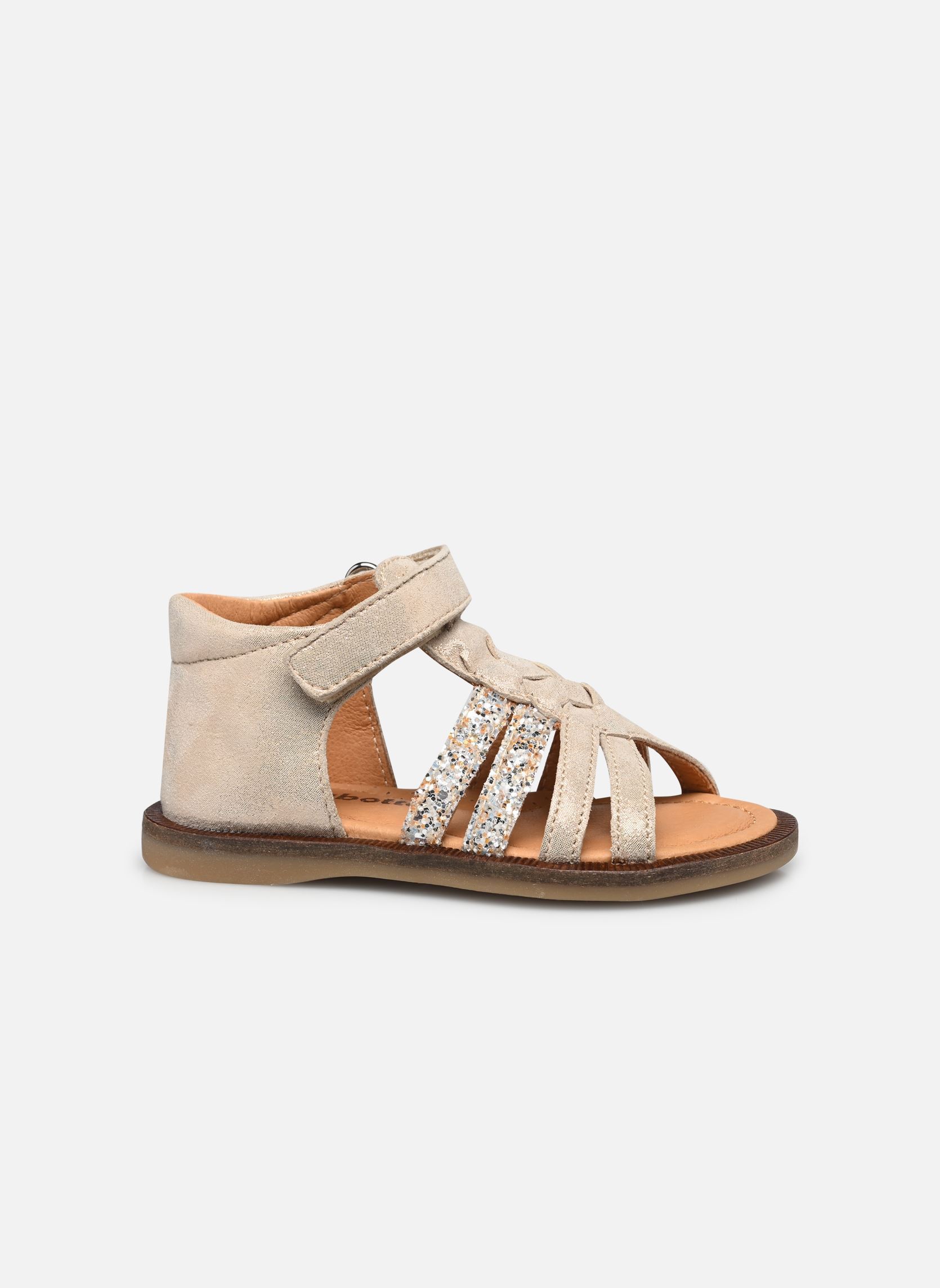 Sandalen Tourbillon V. mädchen silber Babybotte Sandalen Tourbillon V. mädchen silber BLANC