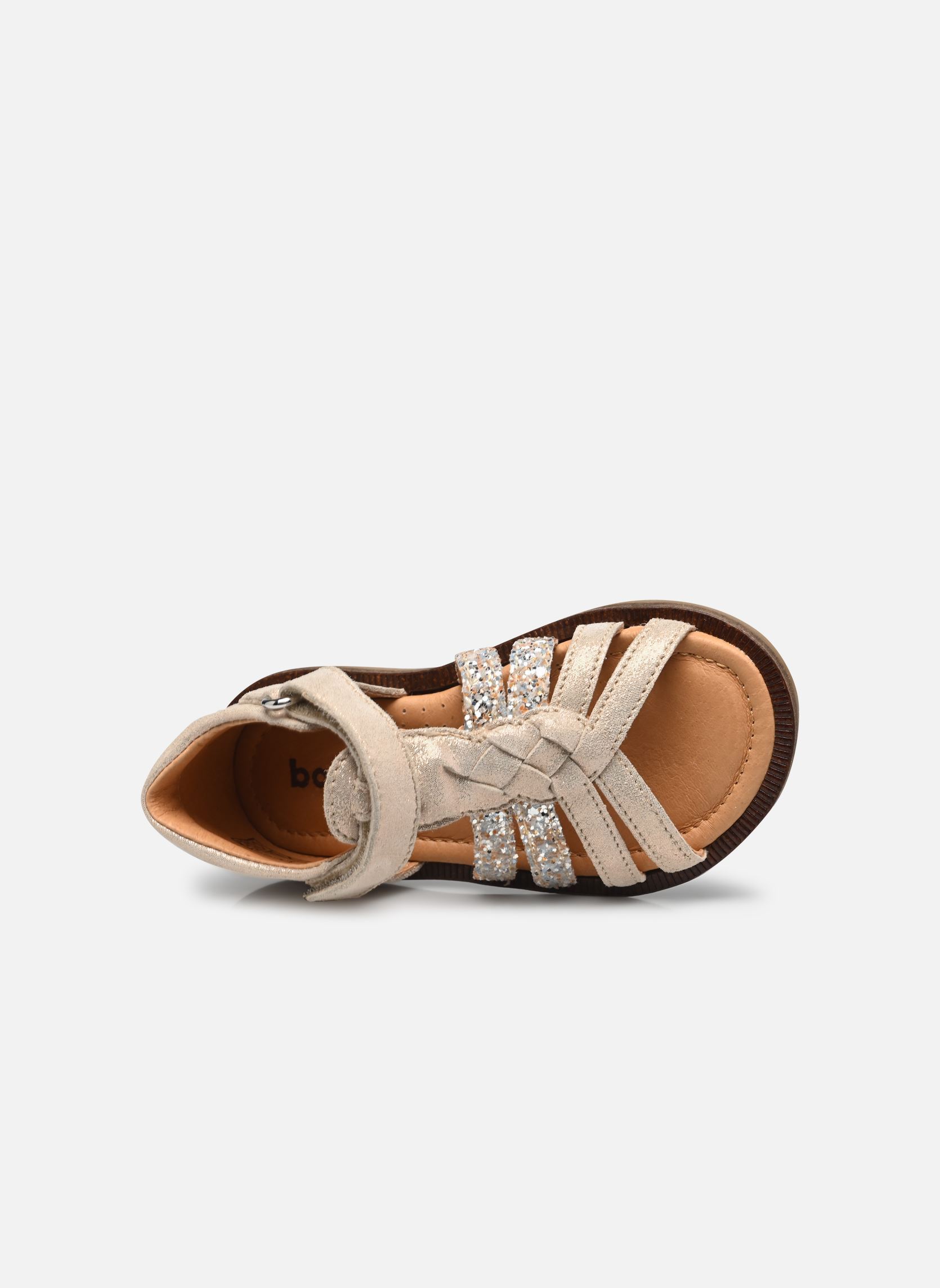 Sandalen Tourbillon V. mädchen silber Babybotte Sandalen Tourbillon V. mädchen silber BLANC