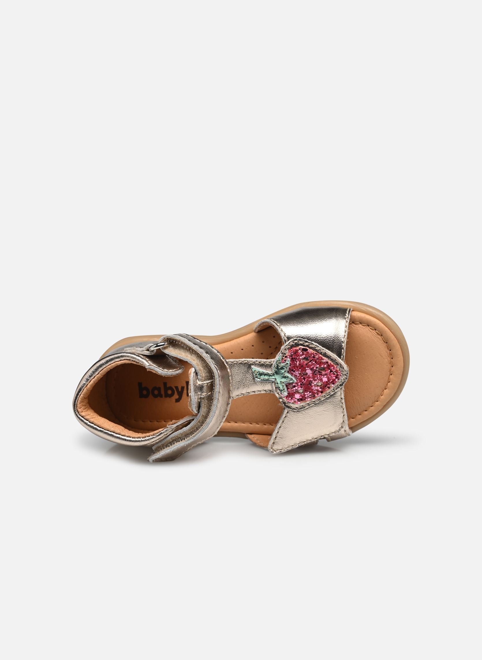 Sandales Tafraise fille argent Babybotte Sandales Tafraise fille argent PLATINE