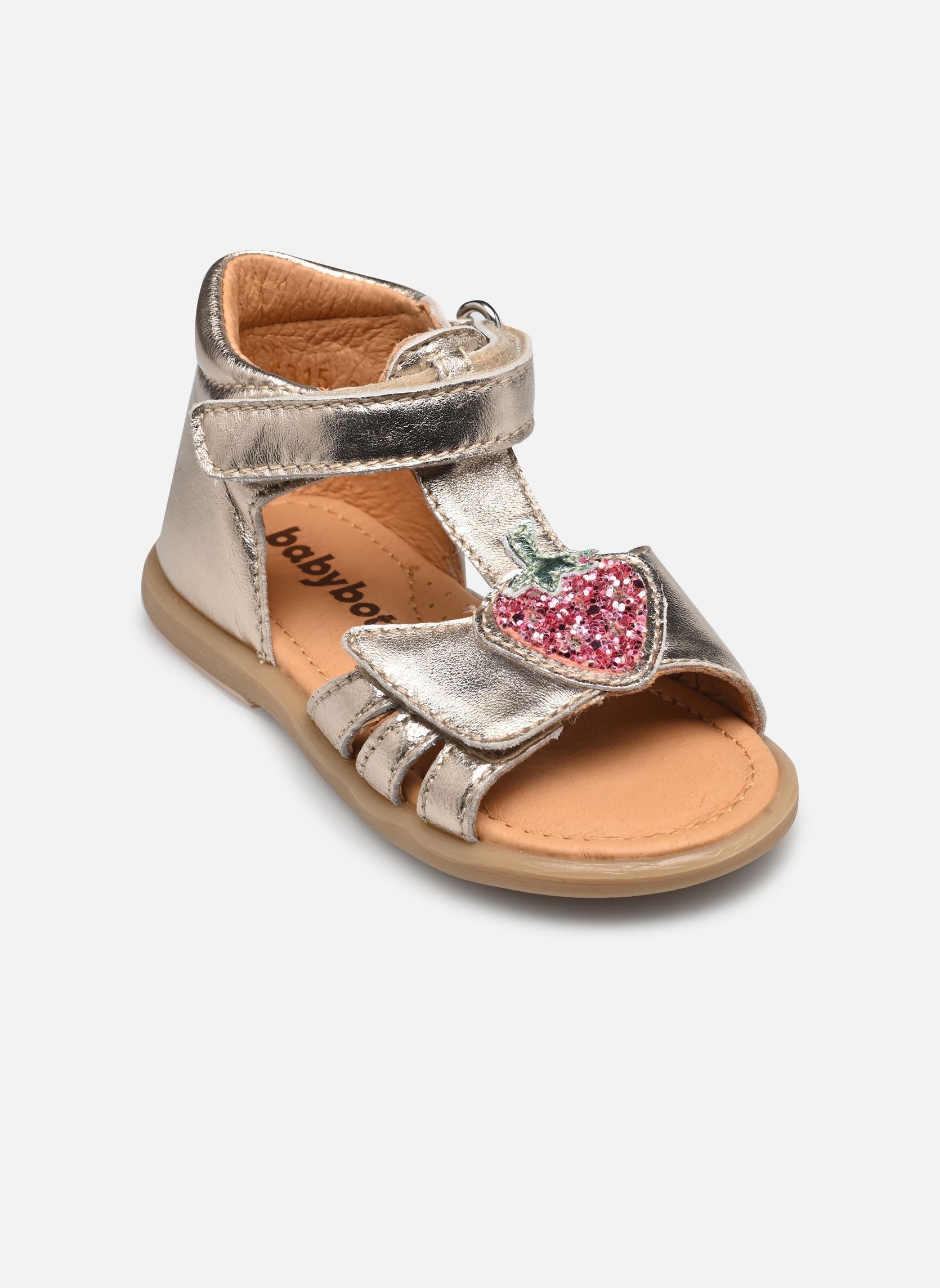 Sandales Tafraise fille argent Babybotte Sandales Tafraise fille argent PLATINE