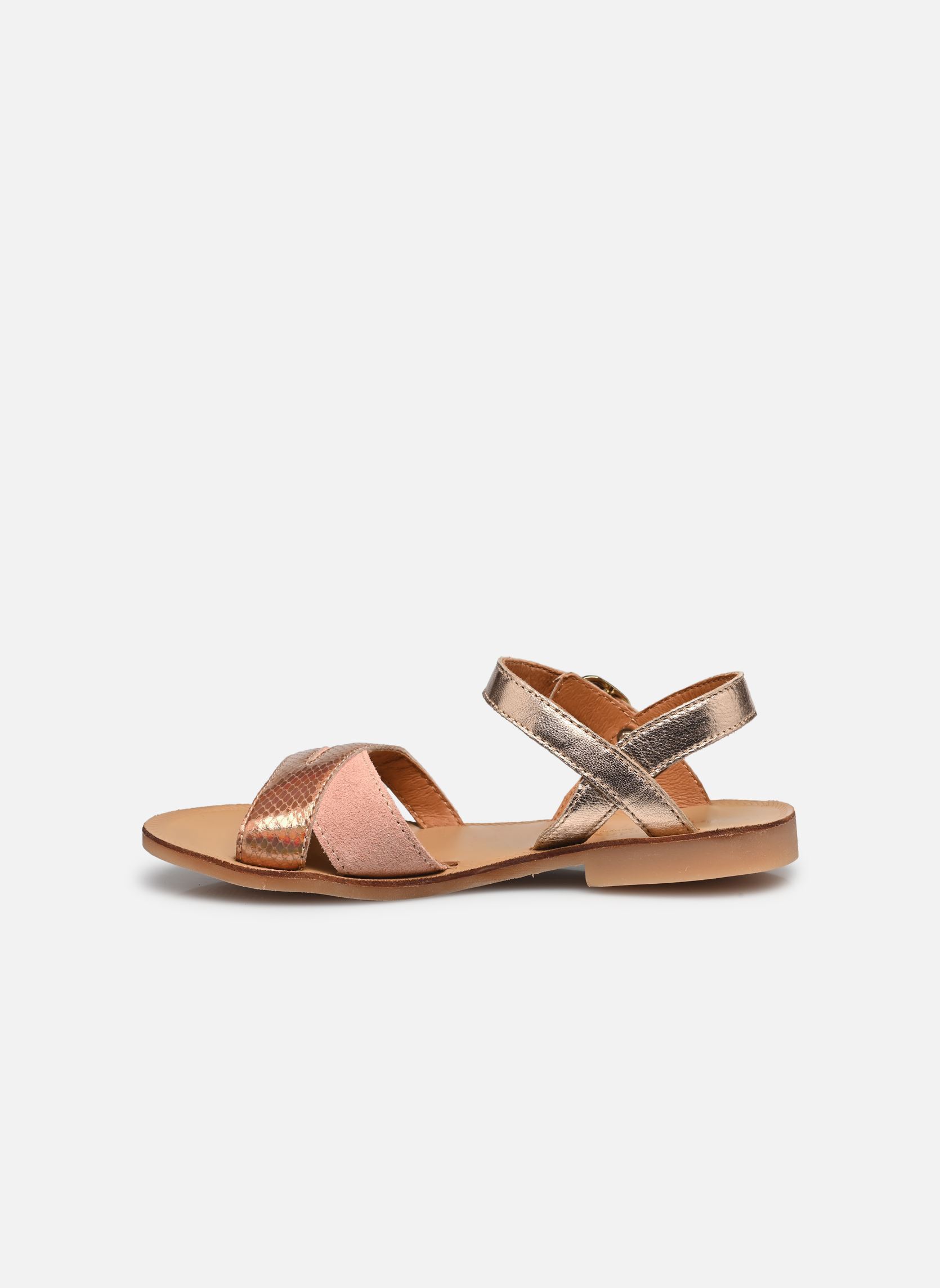 Sandalen Yuna mädchen silber Babybotte Sandalen Yuna mädchen silber PLATINE 2
