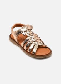Sandalen Karoussel meisjes goud en brons