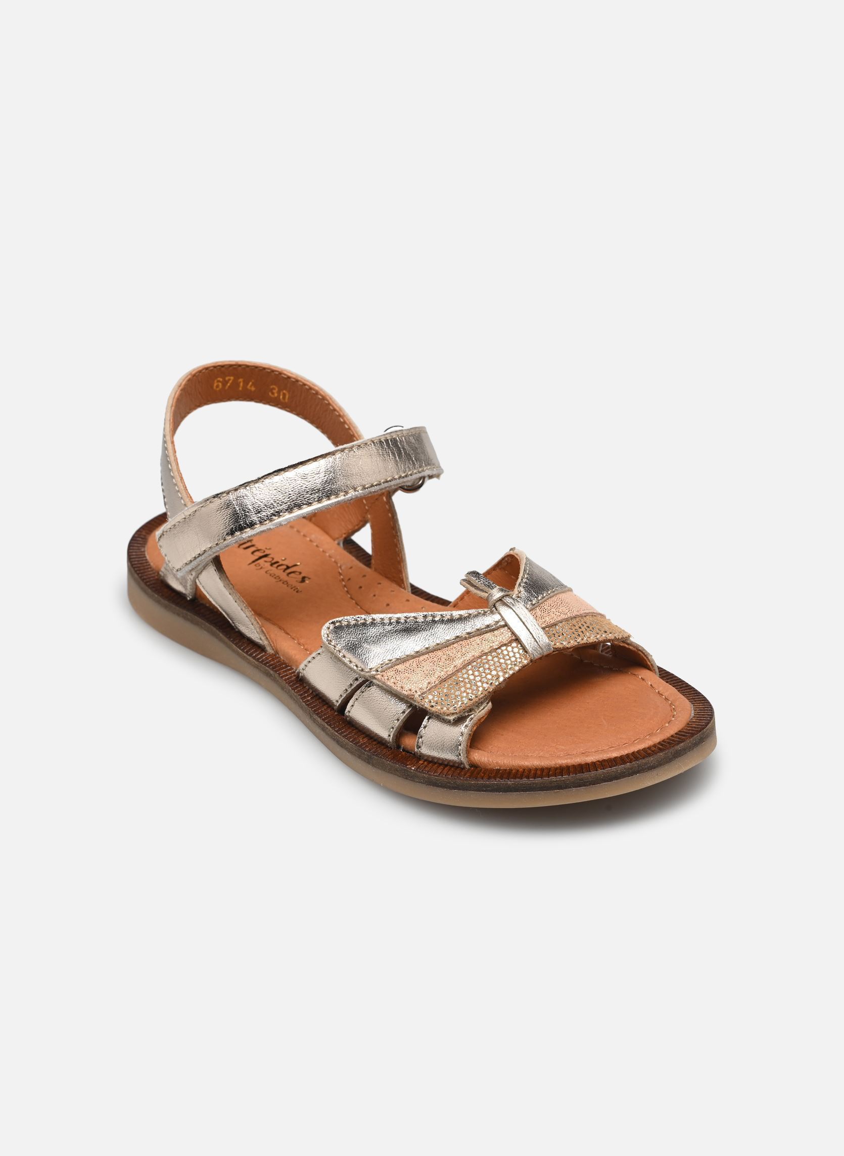 Sandalen Kaliente mädchen silber Babybotte Sandalen Kaliente mädchen silber PLATINE