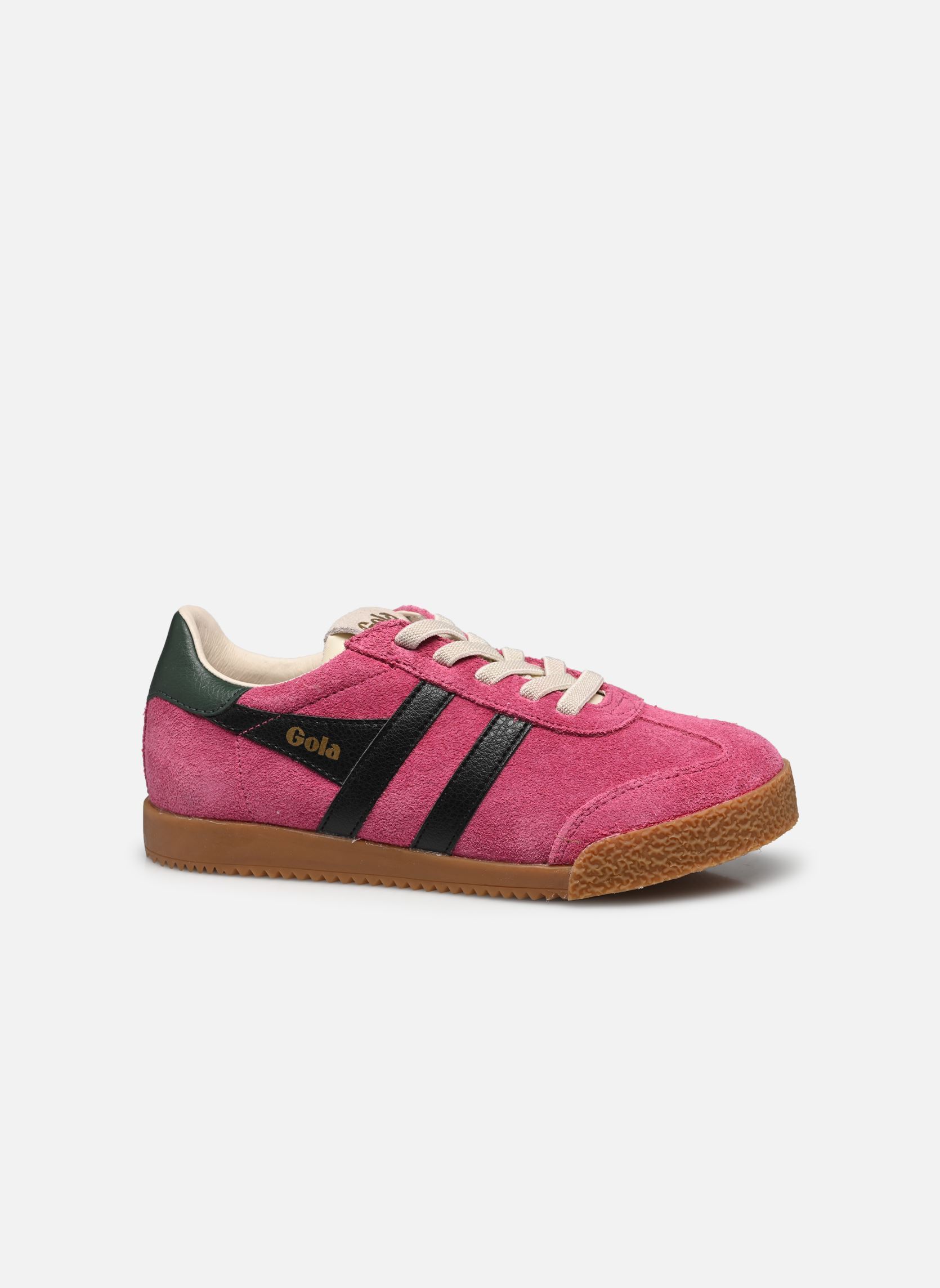 Baskets Elan K fille rose Gola Baskets Elan K fille rose FUCHSIA/BLACK/EVERGREEN
