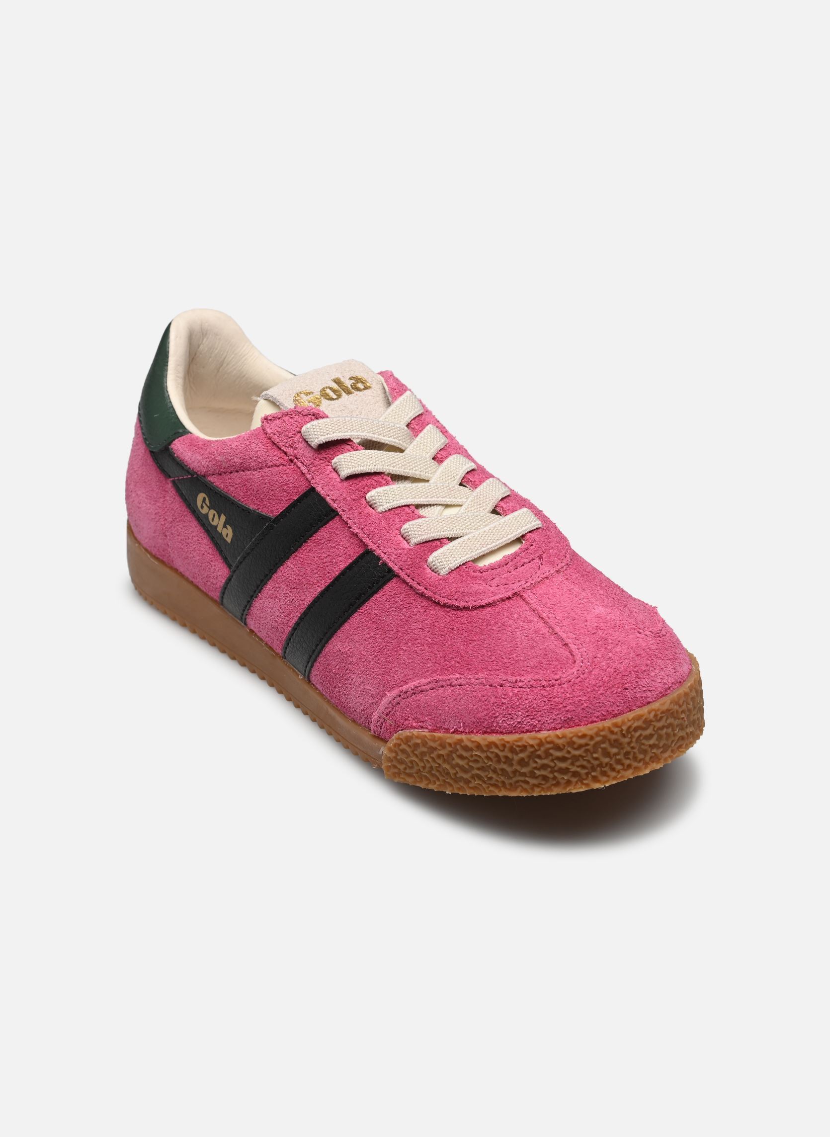 Baskets Elan K fille rose Gola Baskets Elan K fille rose FUCHSIA/BLACK/EVERGREEN
