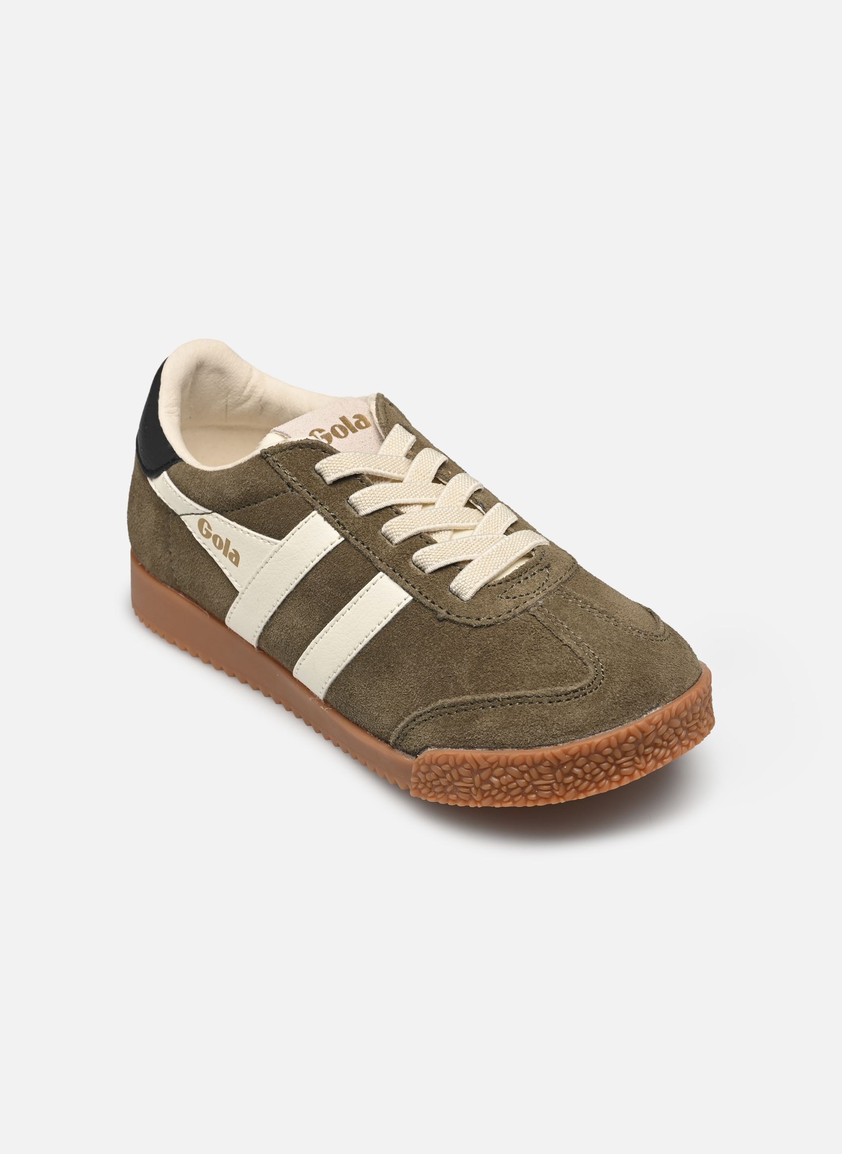 Sneaker Elan K jungen grün Gola Sneaker Elan K jungen grün Khaki/Off White/Black