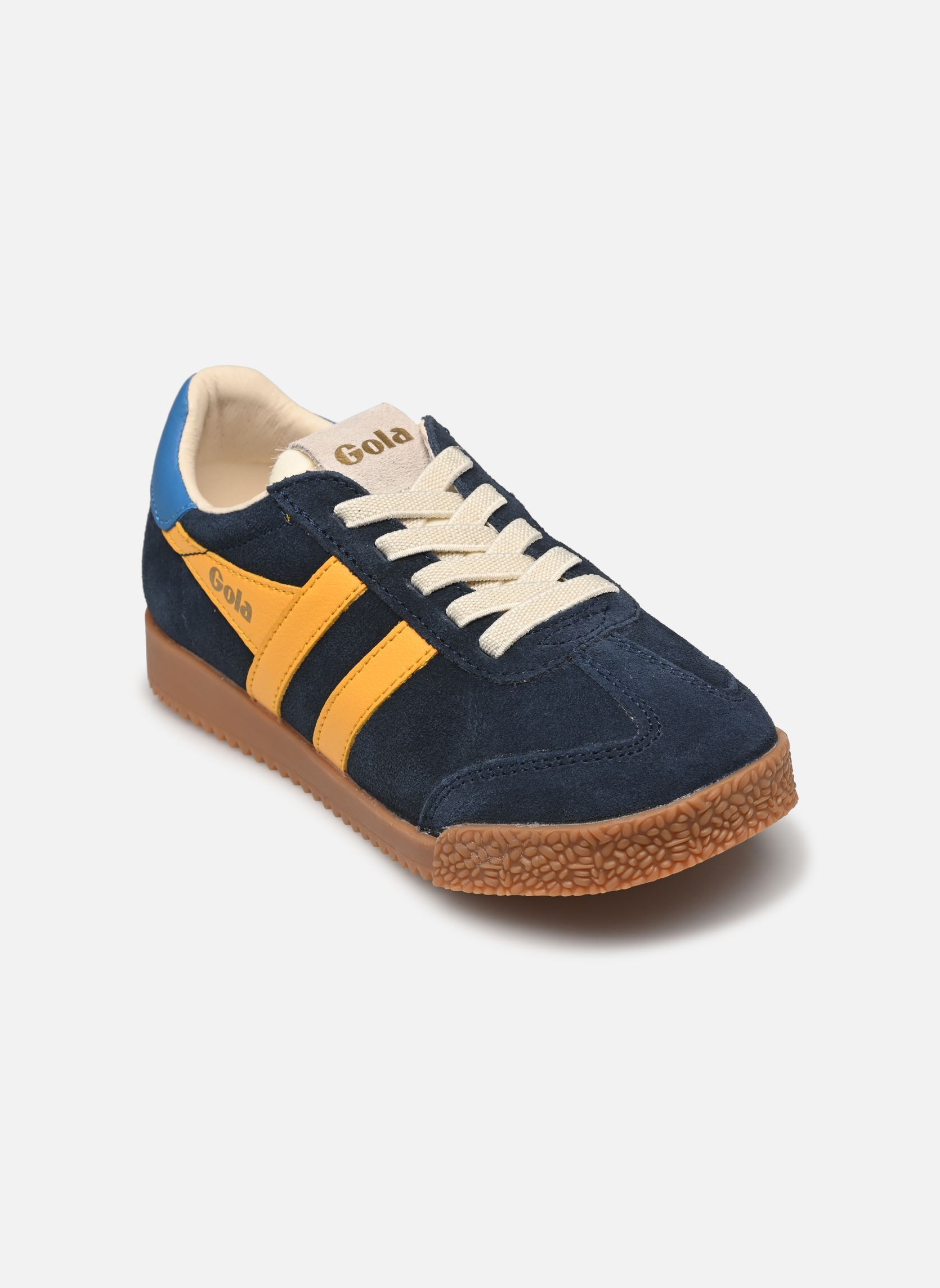 Baskets Elan K garçon bleu Gola Baskets Elan K garçon bleu Navy/Sun/Santorini