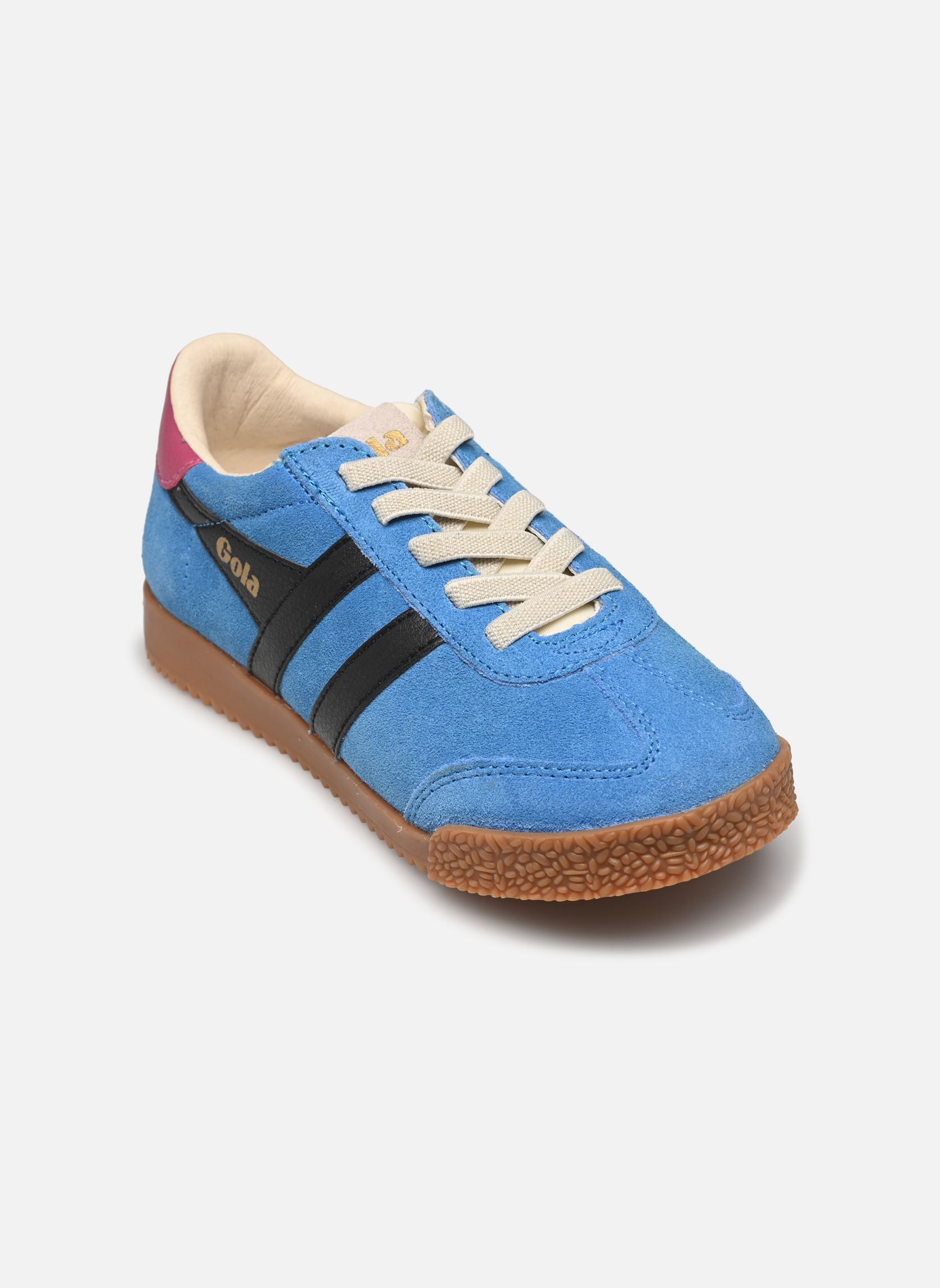 Sneaker Elan K mädchen blau Gola Sneaker Elan K mädchen blau Santorini/Black/Fuchsia
