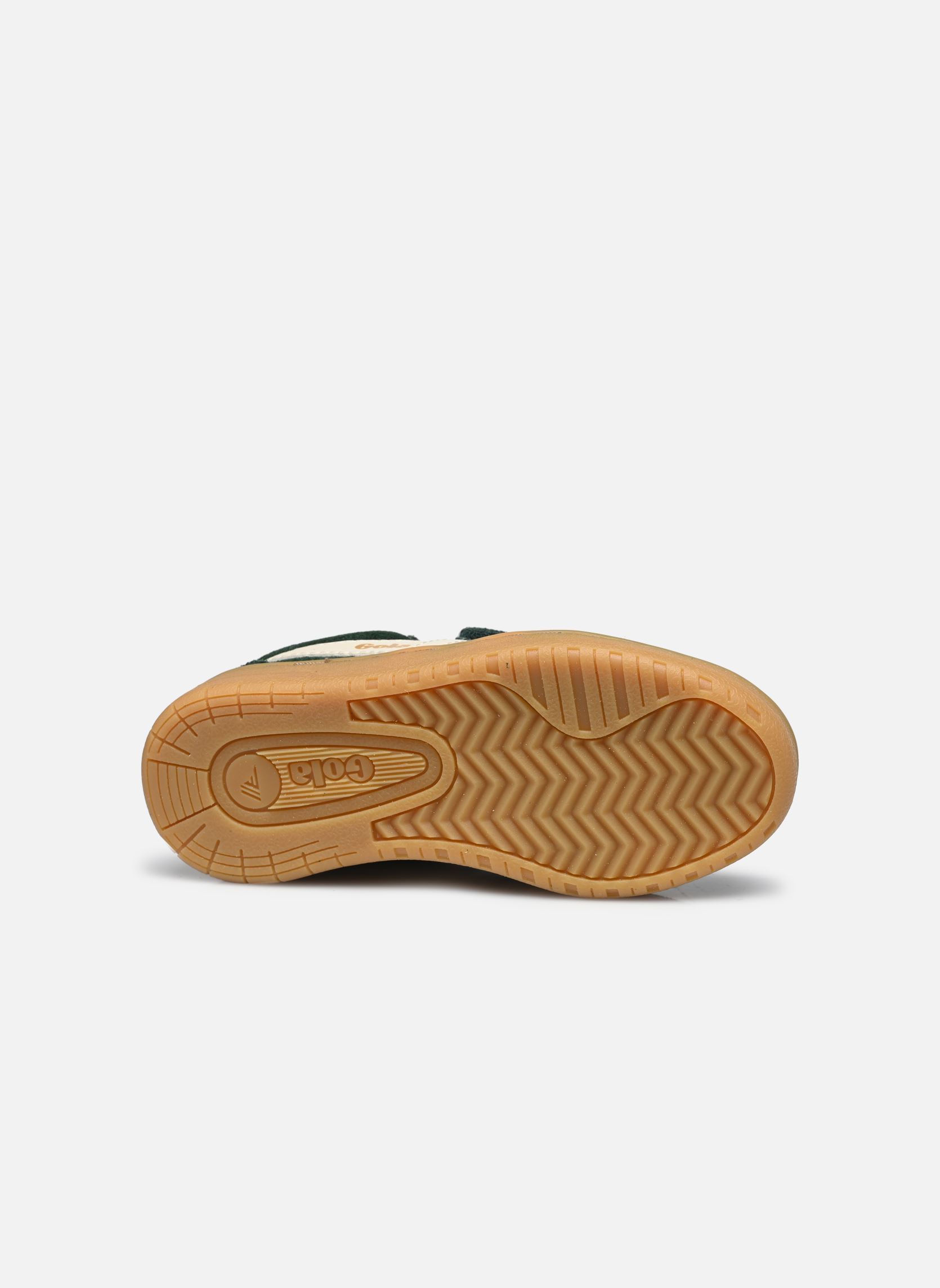 Baskets Hawk Suede Strap vert Gola Baskets Hawk Suede Strap vert Evergreen/Off White/Gum