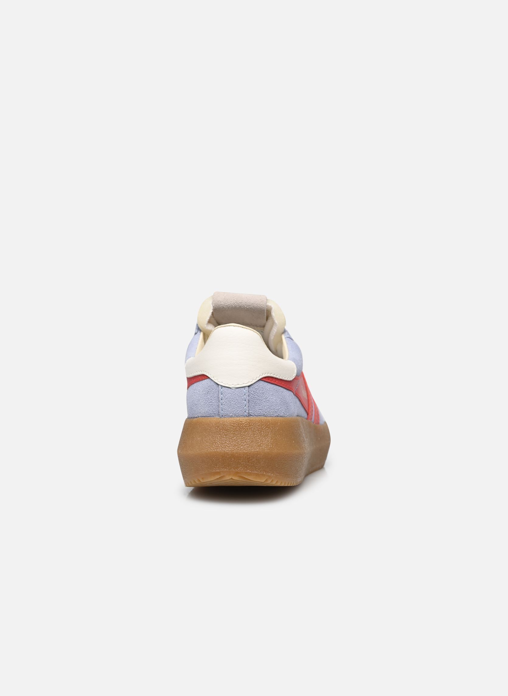 Baskets Athena femme bleu Gola Baskets Athena femme bleu AIR/CORAL/OFF WHITE/GUM