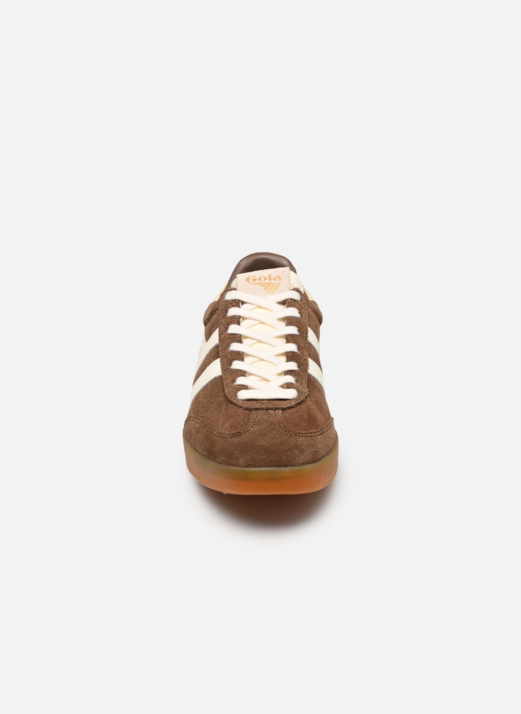Lage sneakers Cyclone W dames bruin Gola Lage sneakers Cyclone W dames bruin OTTER/OFF WHITE/BUTTERMILK/GUM
