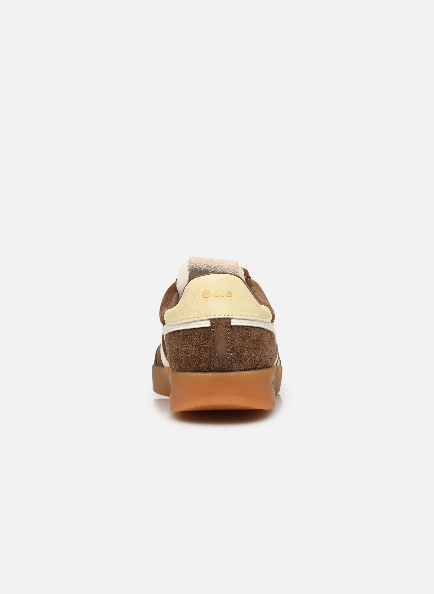 Lage sneakers Cyclone W dames bruin Gola Lage sneakers Cyclone W dames bruin OTTER/OFF WHITE/BUTTERMILK/GUM