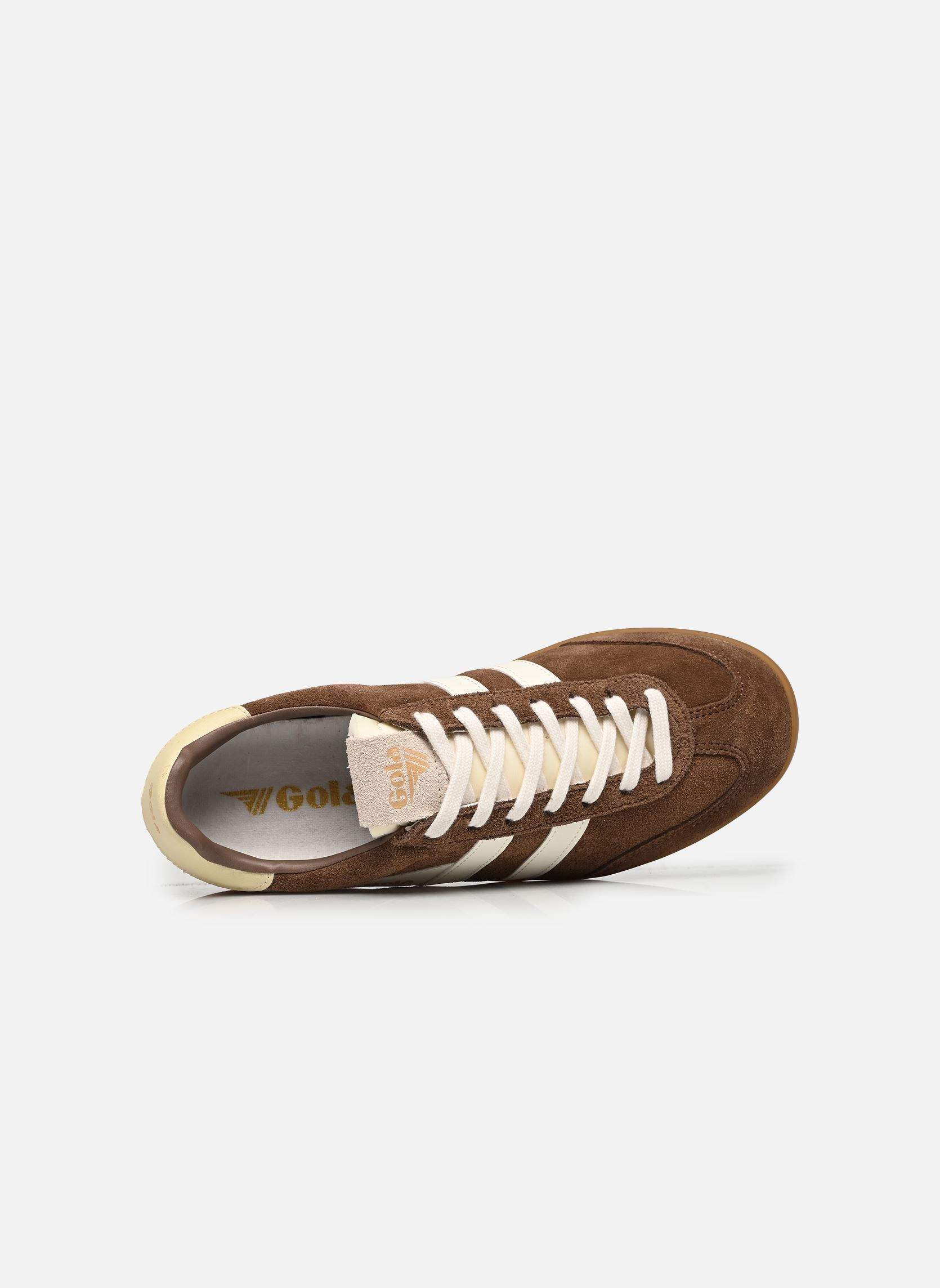Lage sneakers Cyclone W dames bruin Gola Lage sneakers Cyclone W dames bruin OTTER/OFF WHITE/BUTTERMILK/GUM