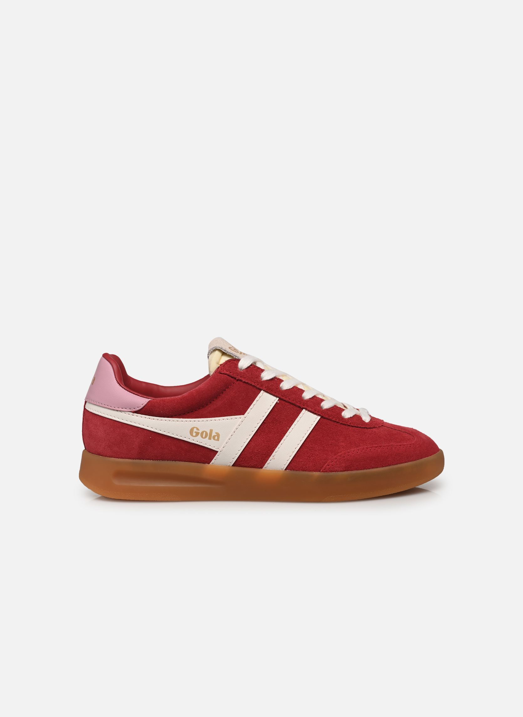 Sneaker Cyclone W damen bordeaux Gola Sneaker Cyclone W damen bordeaux DEEP RED/OFF WHITE/CANDY/GUM