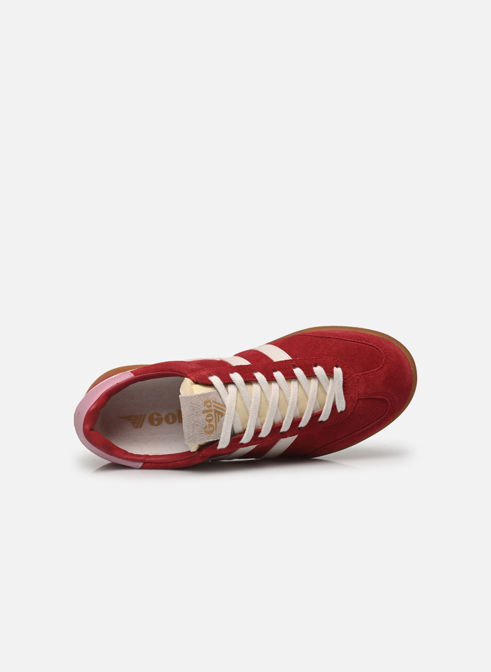 Sneaker Cyclone W damen bordeaux Gola Sneaker Cyclone W damen bordeaux DEEP RED/OFF WHITE/CANDY/GUM