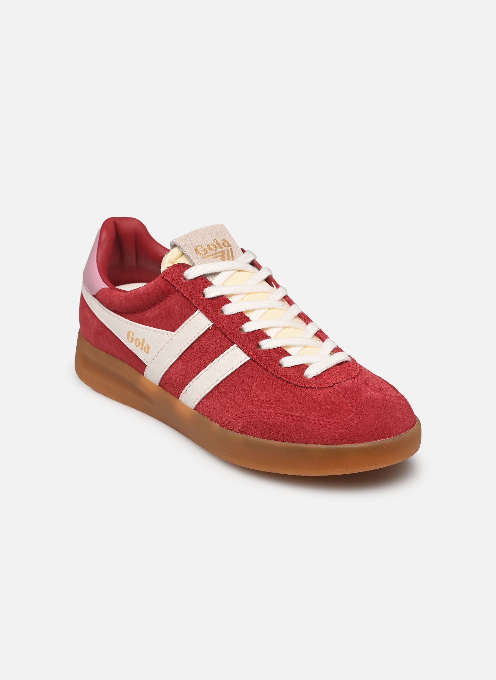 Sneaker Cyclone W damen bordeaux Gola Sneaker Cyclone W damen bordeaux DEEP RED/OFF WHITE/CANDY/GUM