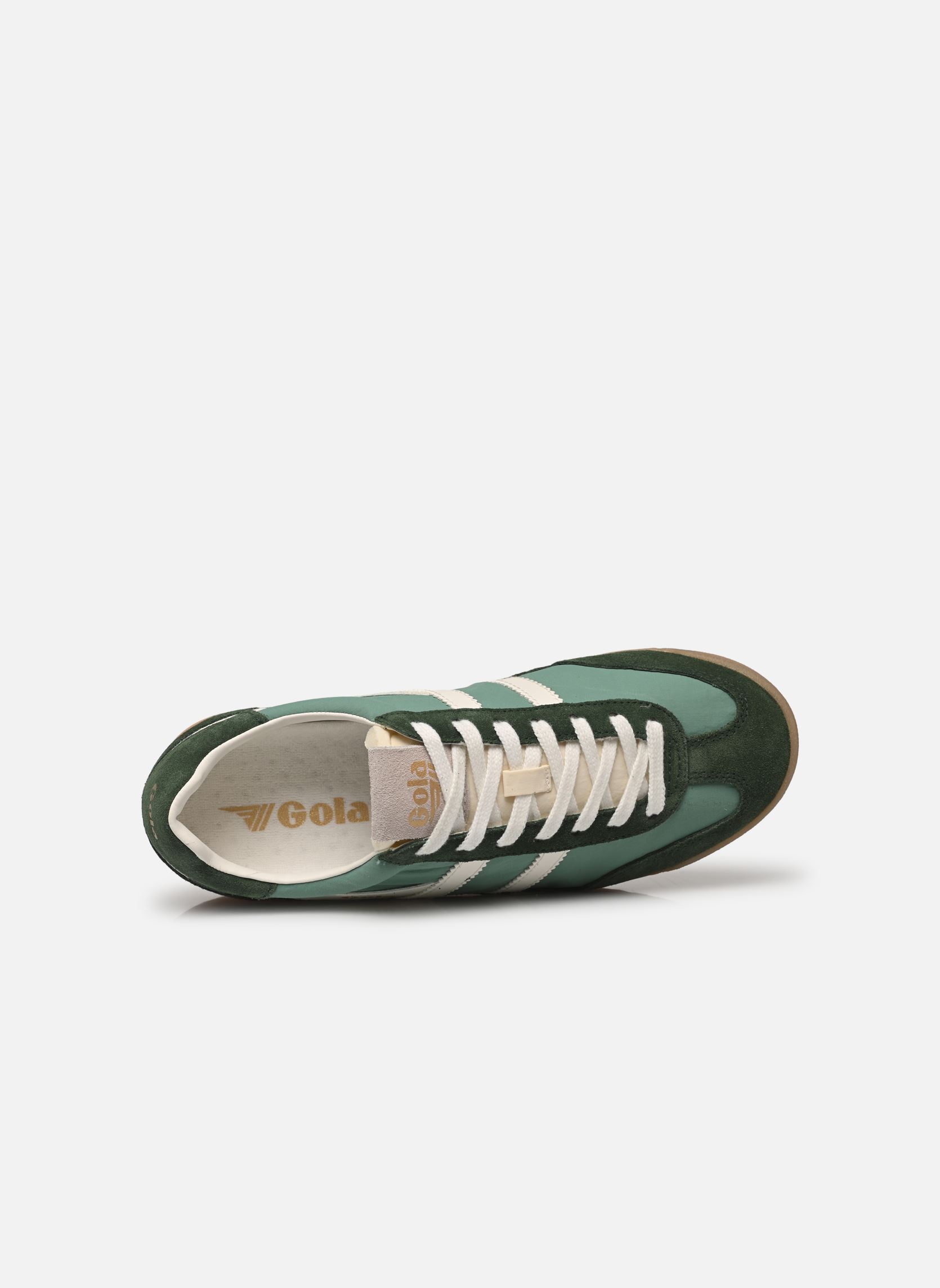 Niedrige Sneaker Firefly damen grün Gola Niedrige Sneaker Firefly damen grün GREEN MIST/EVERGREEN/OFF WHITE