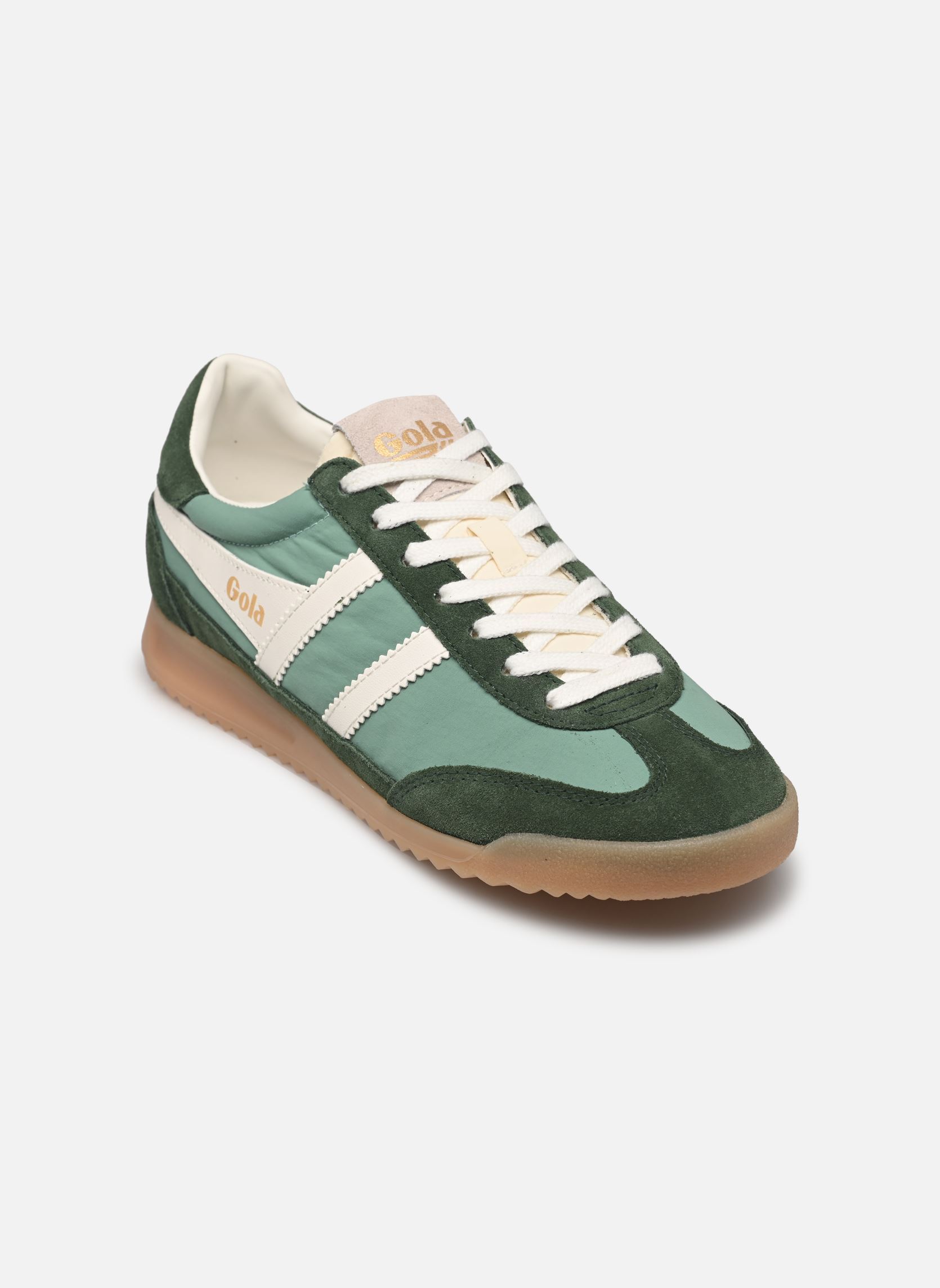 Niedrige Sneaker Firefly damen grün Gola Niedrige Sneaker Firefly damen grün GREEN MIST/EVERGREEN/OFF WHITE