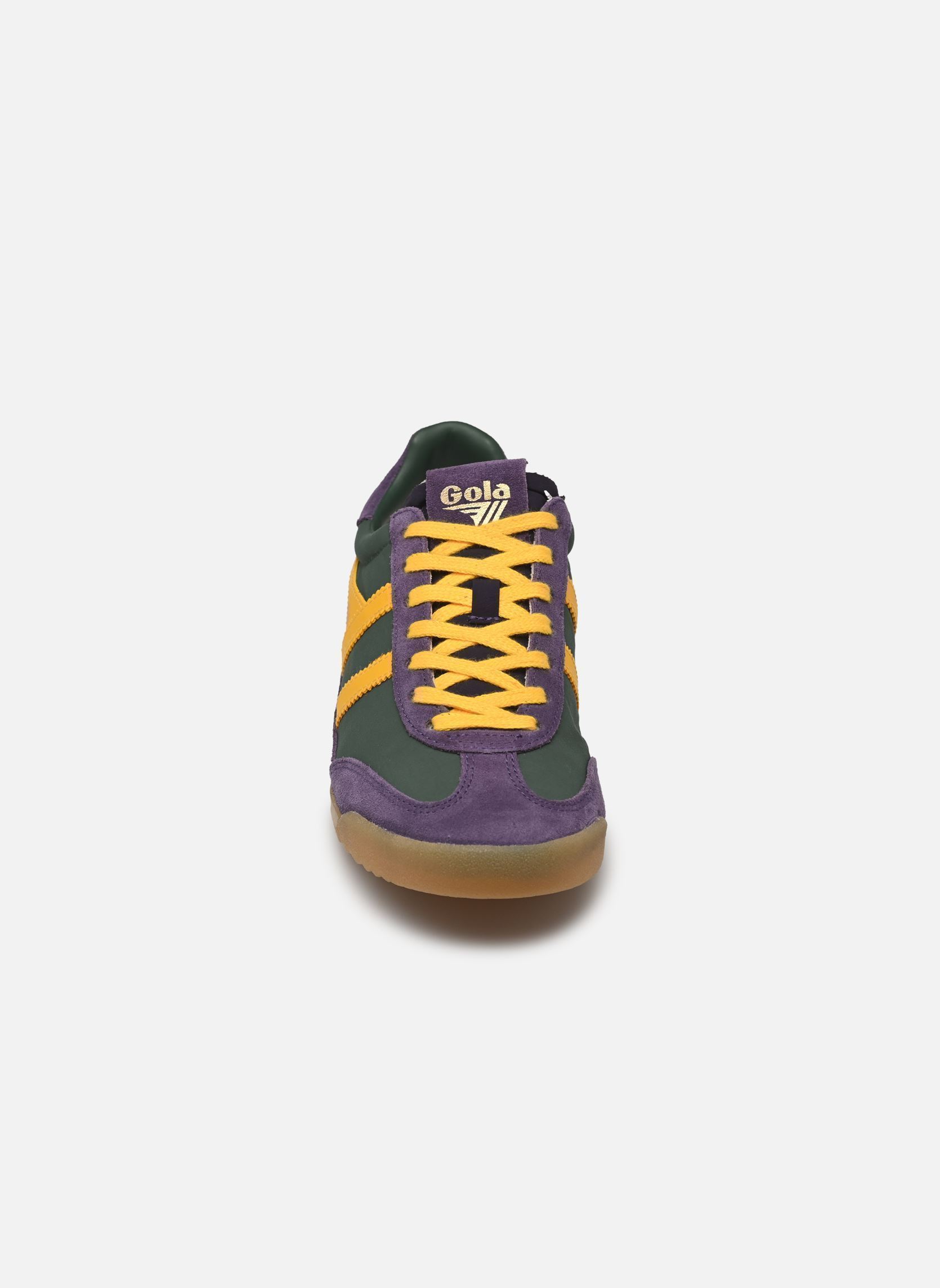Niedrige Sneaker Firefly damen grün Gola Niedrige Sneaker Firefly damen grün EVERGREEN/PLUM/SUN
