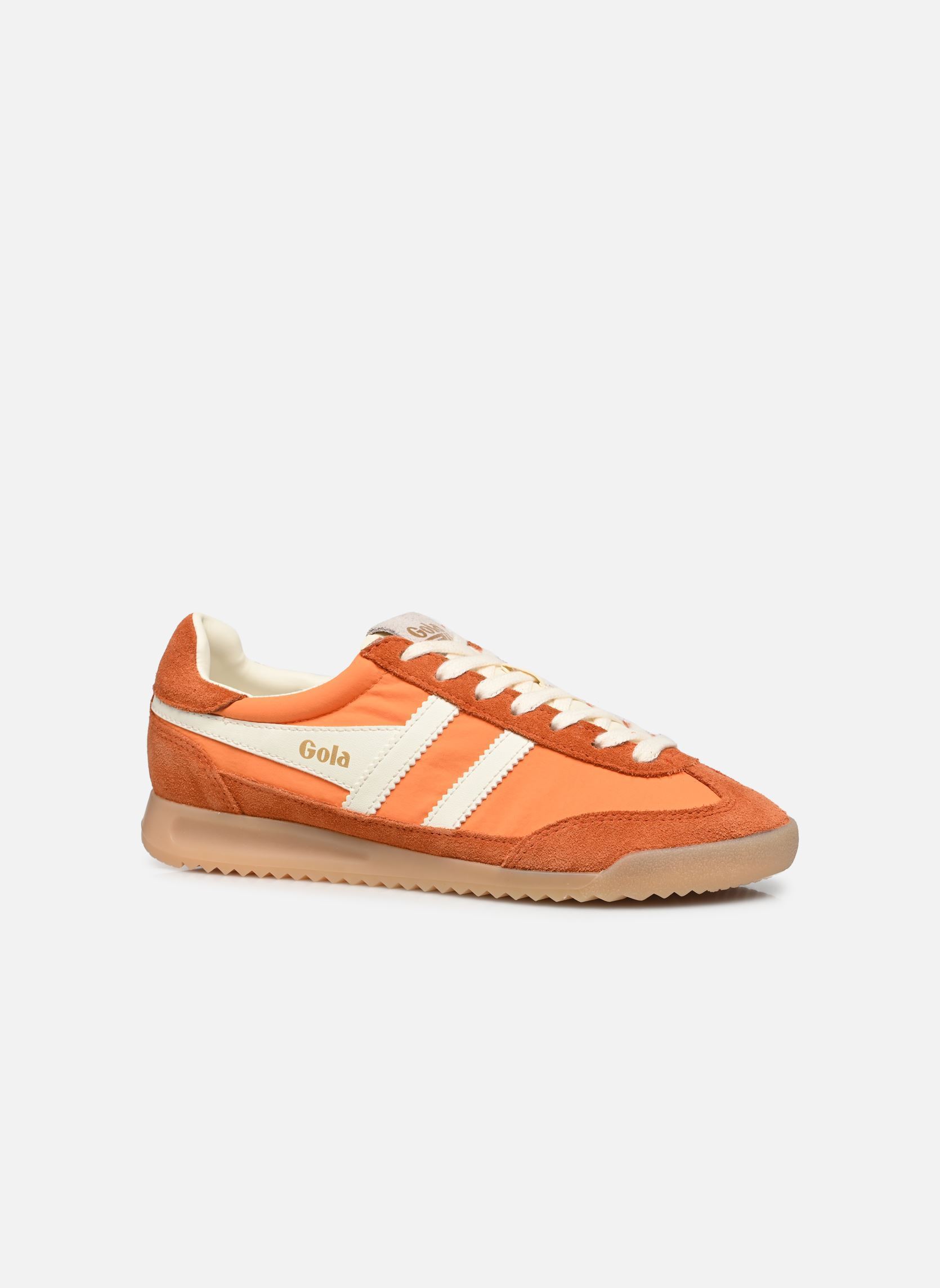Niedrige Sneaker Firefly damen orange Gola Niedrige Sneaker Firefly damen orange CLEMENTINE/MOODY ORANGE/OFF WH