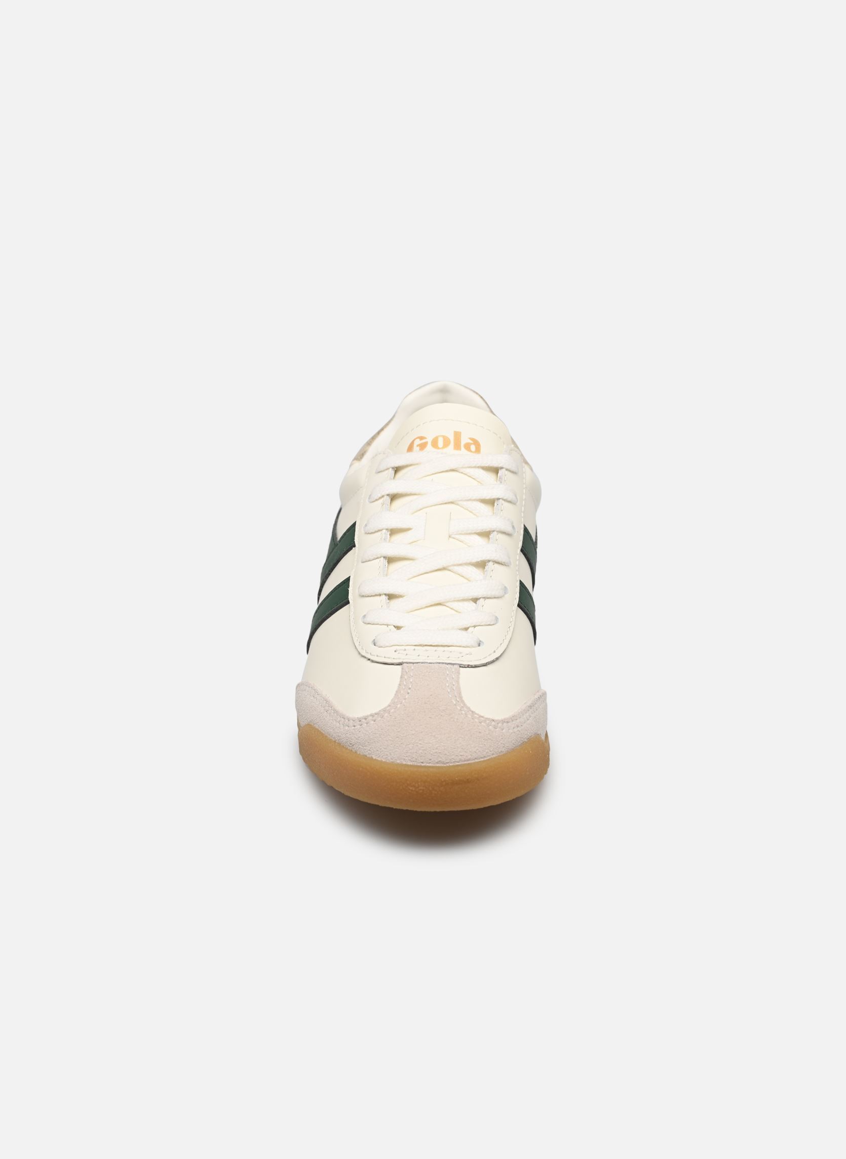 Sneakers Torpedo Leather dames wit Gola Sneakers Torpedo Leather dames wit OFF WHITE/EVERGREEN/GOLD