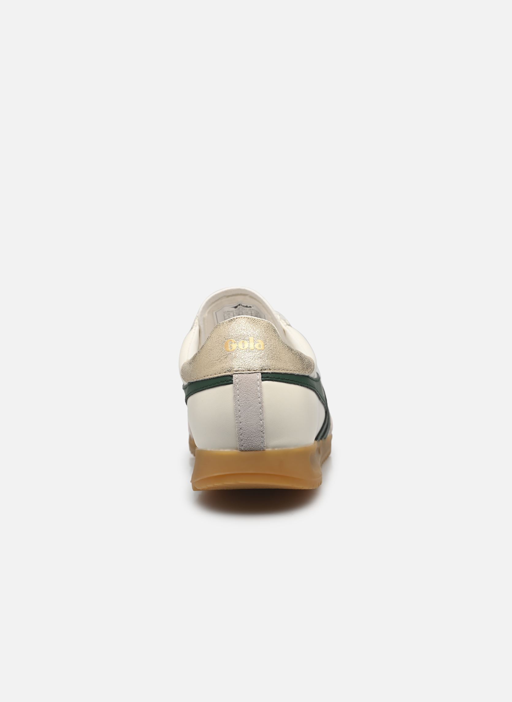 Sneakers Torpedo Leather dames wit Gola Sneakers Torpedo Leather dames wit OFF WHITE/EVERGREEN/GOLD
