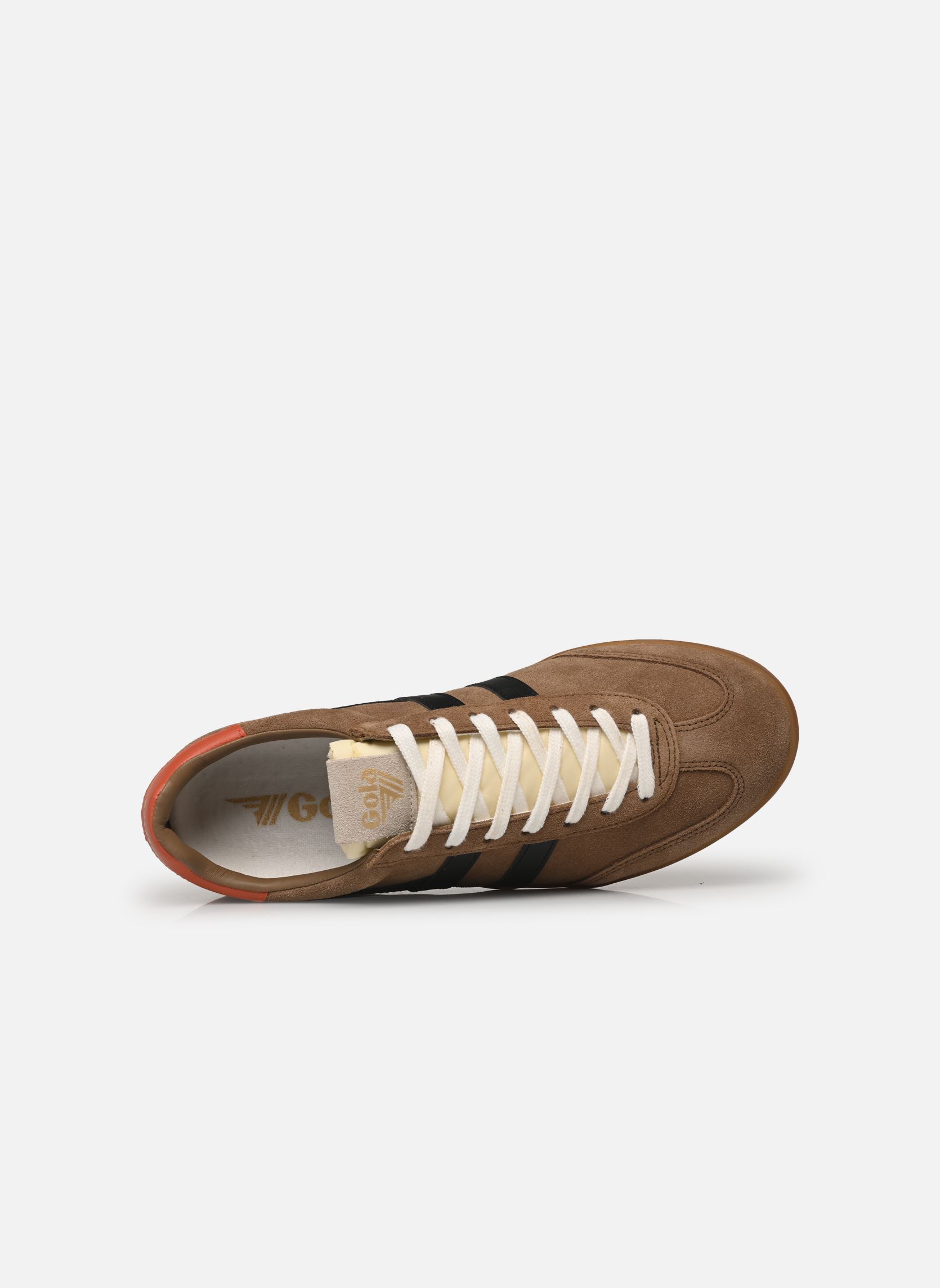 Baskets basses Cyclone M homme marron Gola Baskets basses Cyclone M homme marron Tobacco/Black/Moody Orange/Gum