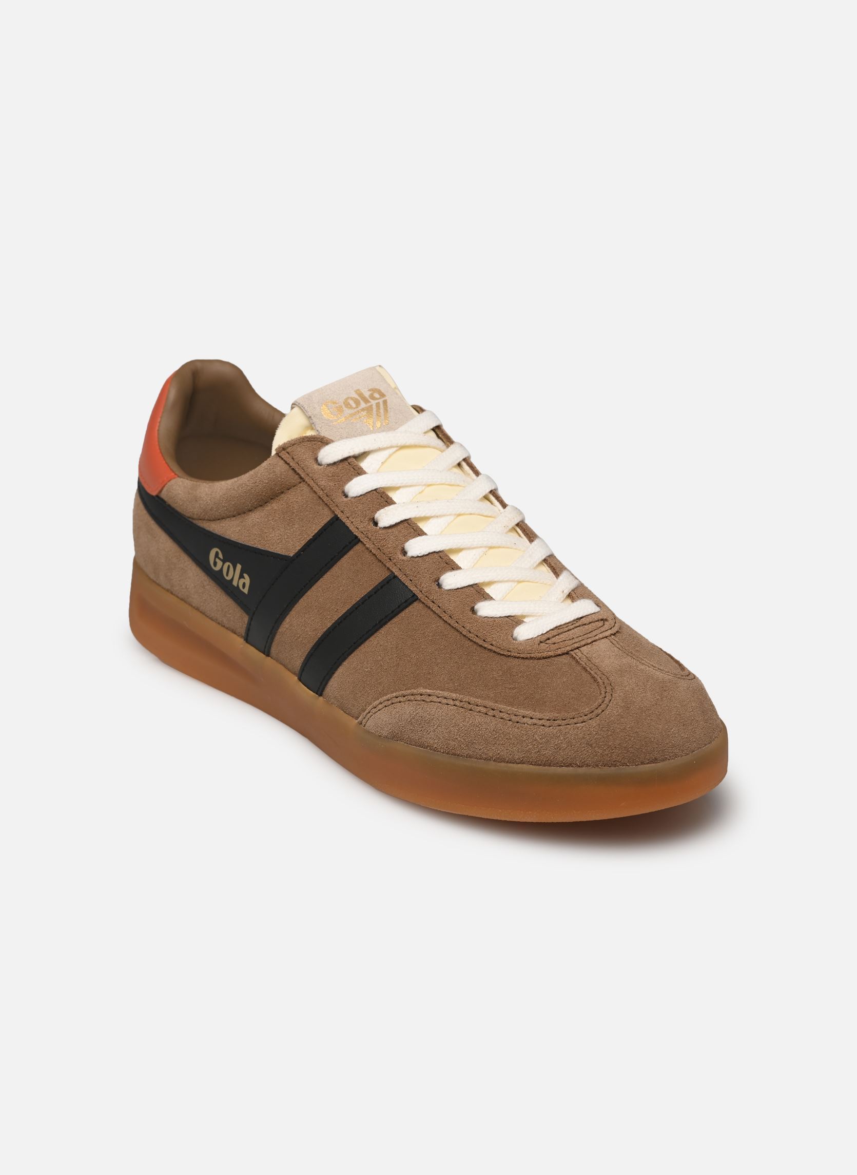 Baskets basses Cyclone M homme marron Gola Baskets basses Cyclone M homme marron Tobacco/Black/Moody Orange/Gum