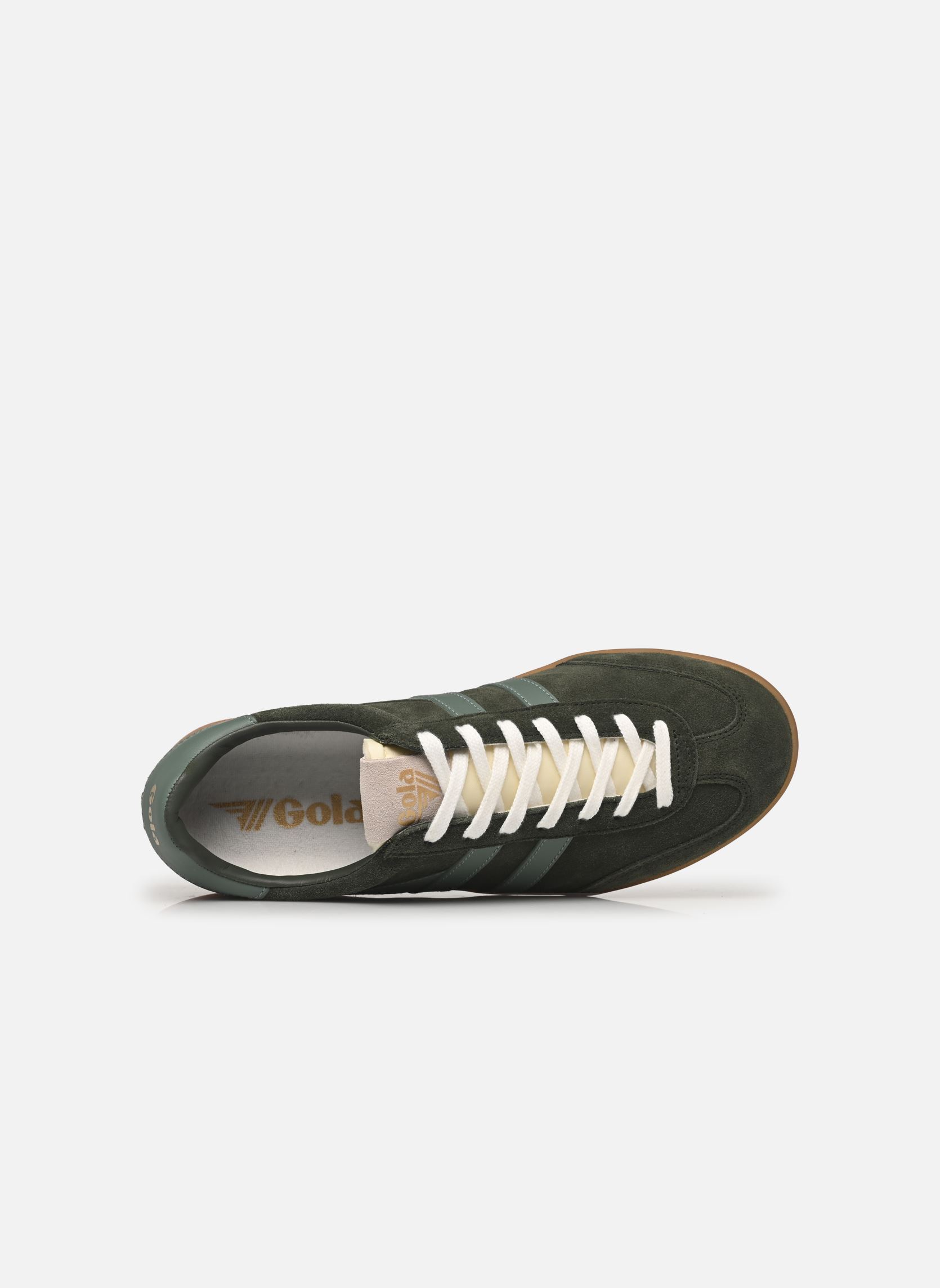 Baskets basses Cyclone M homme vert Gola Baskets basses Cyclone M homme vert Dark Khaki/Sage/Gum
