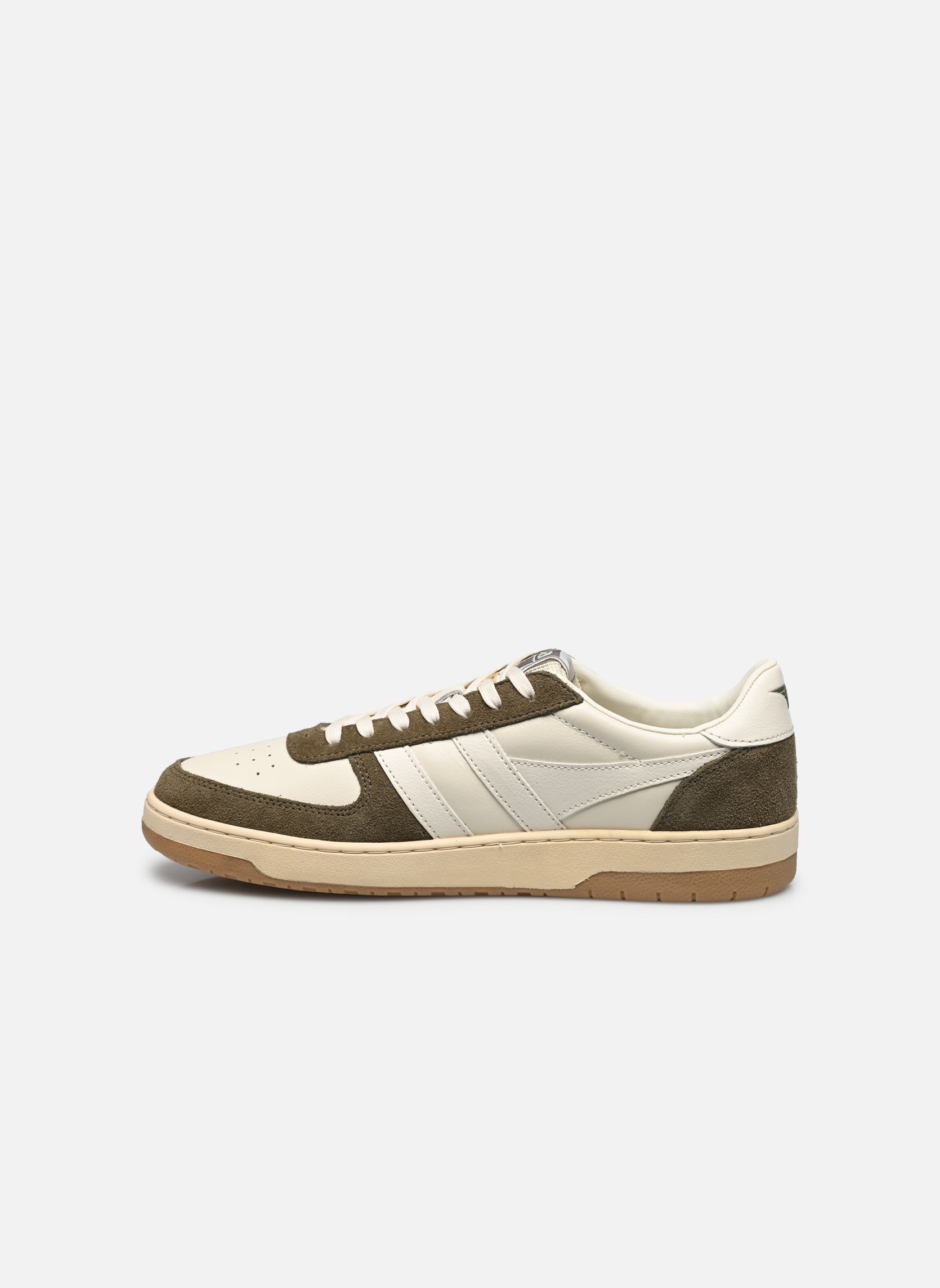 Baskets Hawk '89 M homme blanc Gola Baskets Hawk '89 M homme blanc Off White/khaki