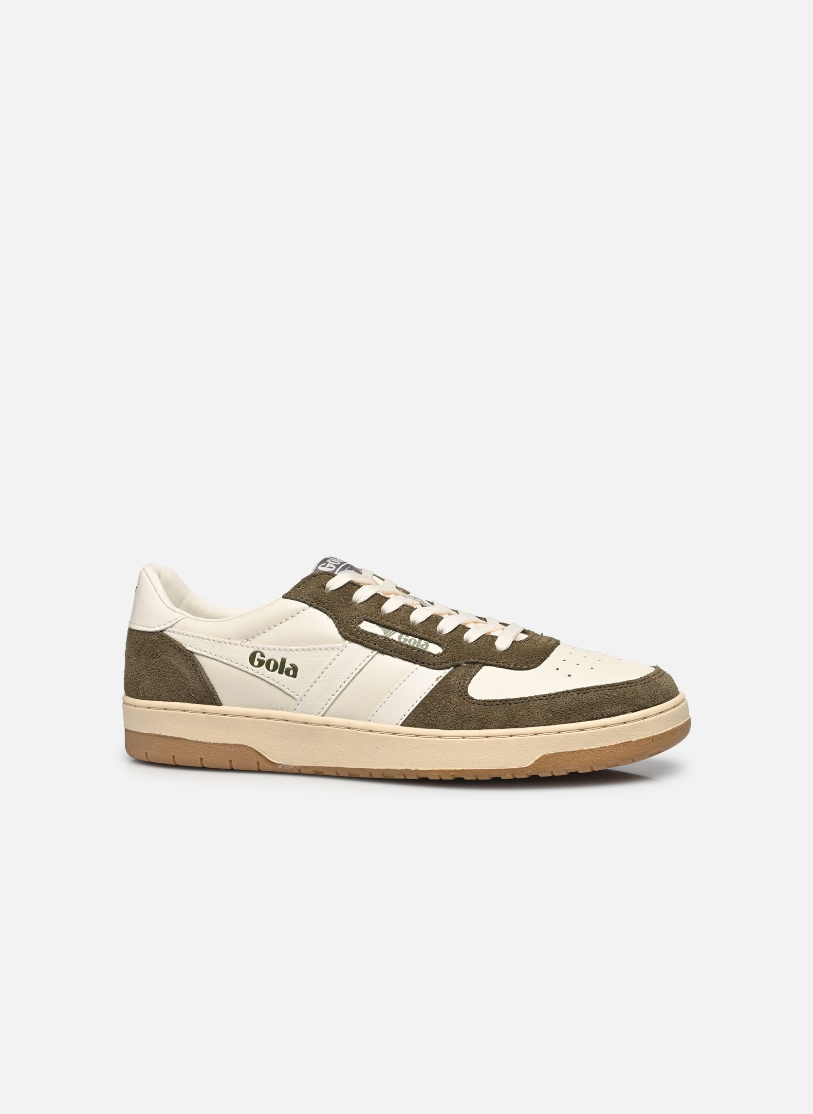 Baskets Hawk '89 M homme blanc Gola Baskets Hawk '89 M homme blanc Off White/khaki