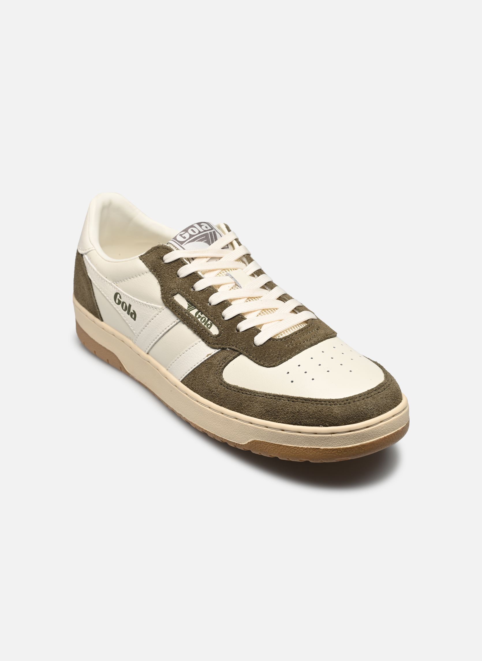 Baskets Hawk '89 M homme blanc Gola Baskets Hawk '89 M homme blanc Off White/khaki